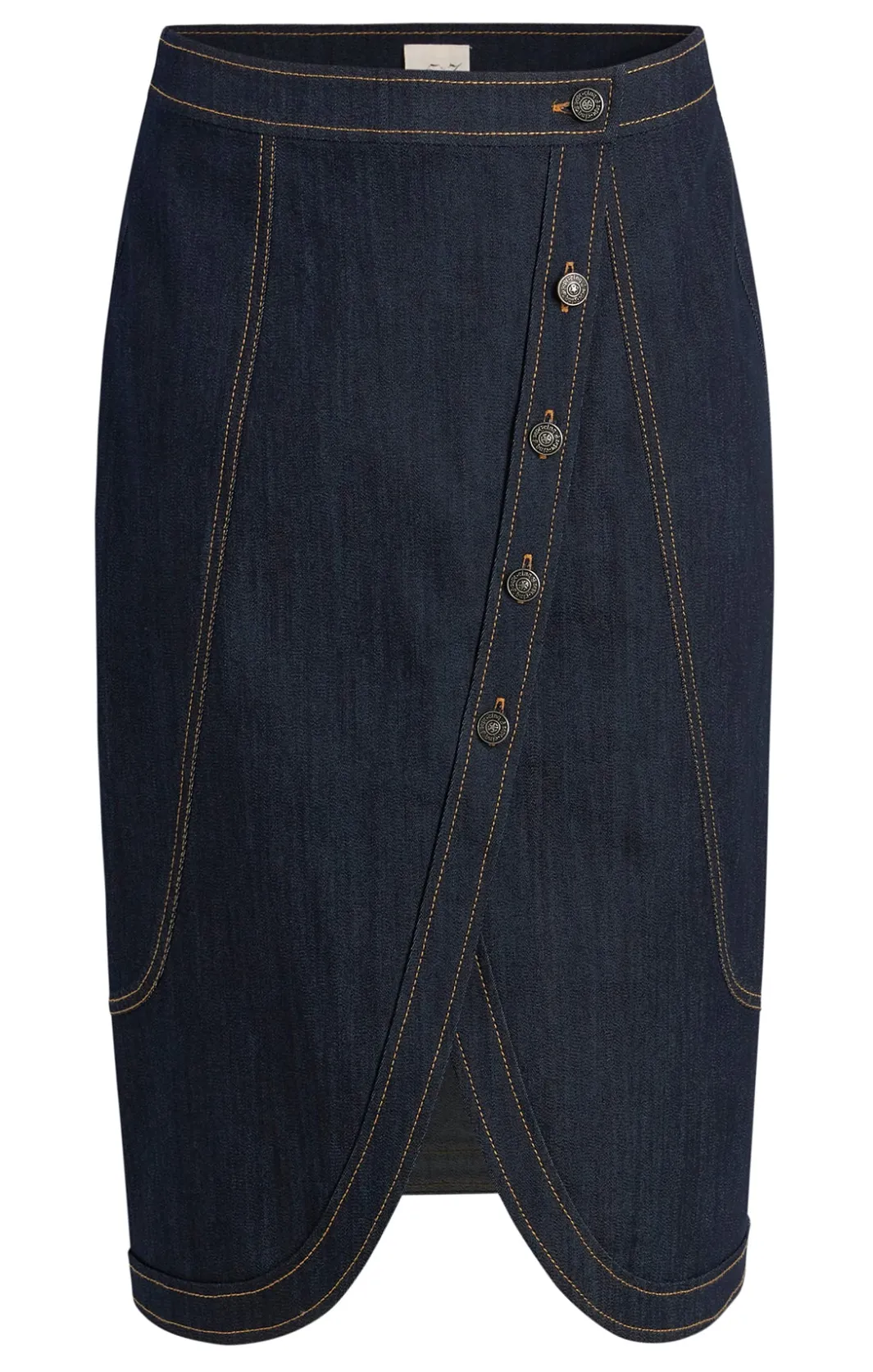 Denim | Skirts<Cinq à Sept Acacia Skirt Indigo