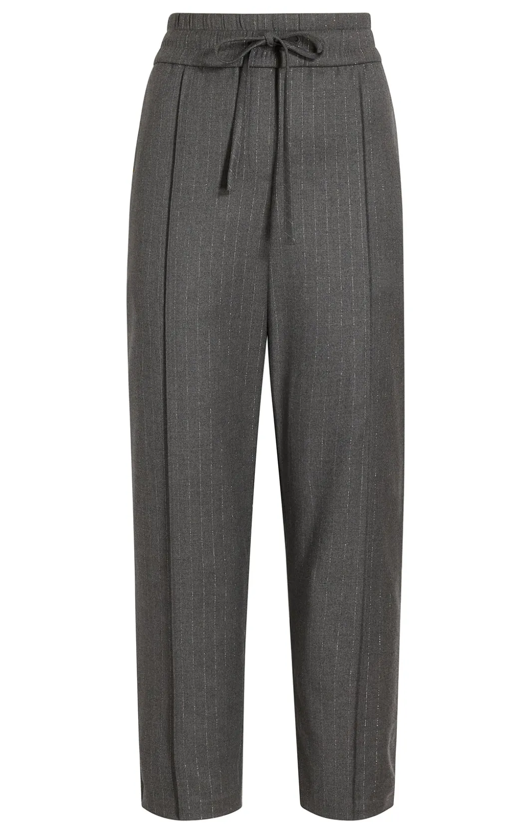 Pants<Cinq à Sept Adalie Pant LurexPinstripeCharcoal