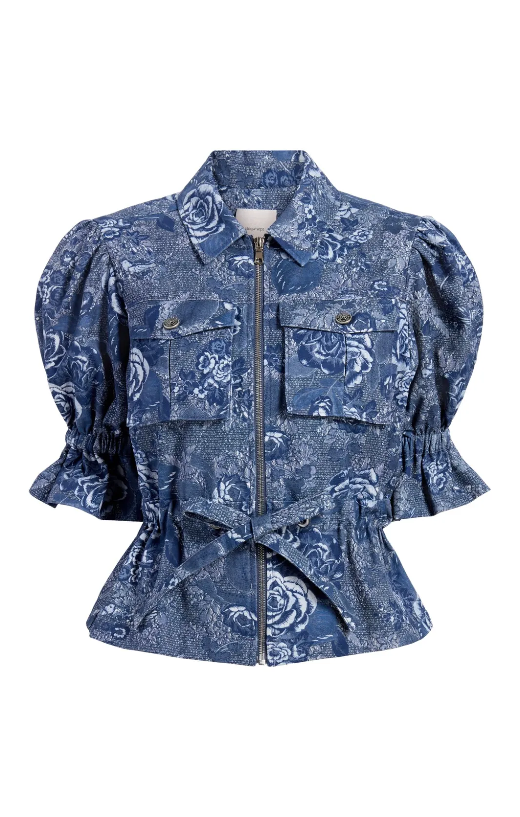 Jackets | Denim<Cinq à Sept Adie Jacket IndigoMulti