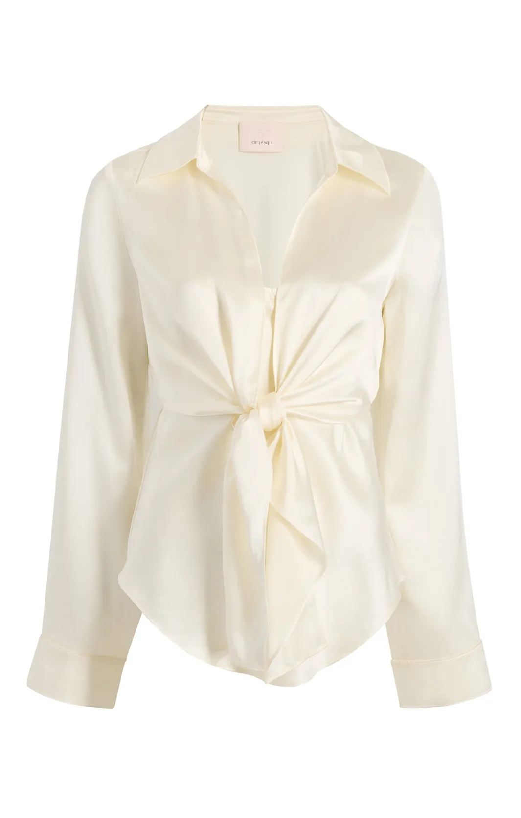 Long Sleeve Tops<Cinq à Sept Ally Top Ivory
