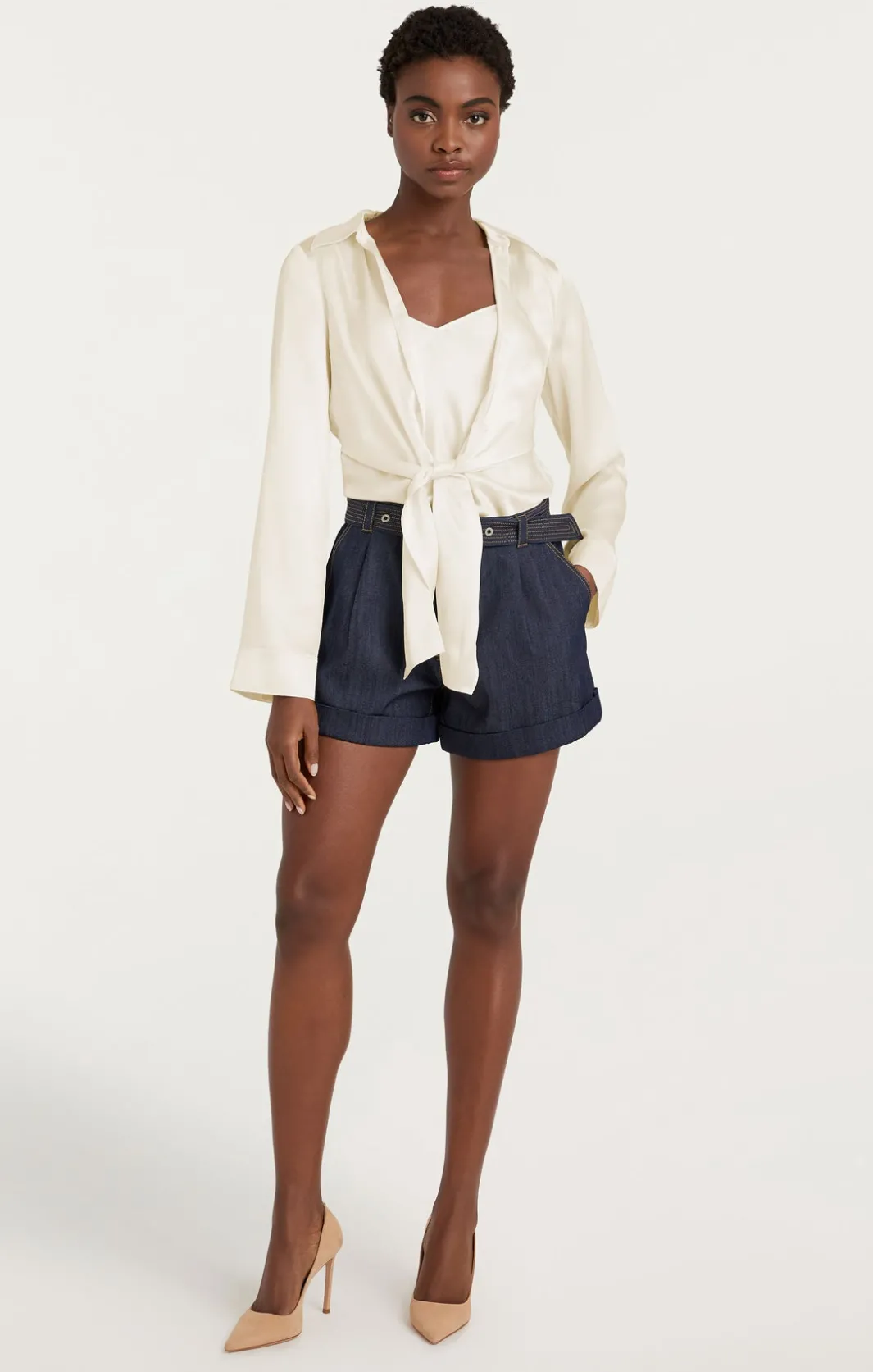 Long Sleeve Tops<Cinq à Sept Ally Top Ivory