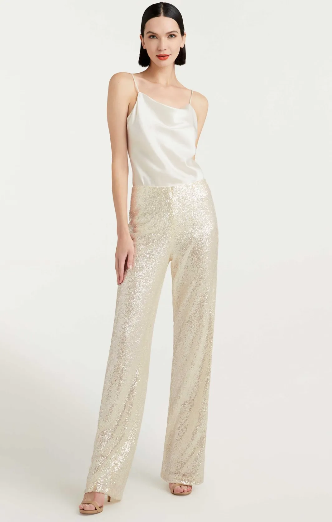 Pants<Cinq à Sept Anella Pant Alabaster