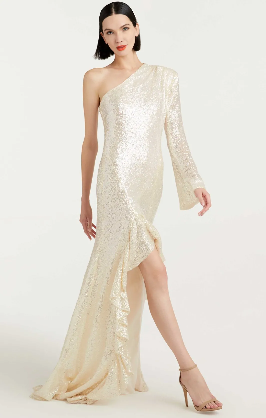 Cocktail & Evening<Cinq à Sept Angeline Gown Alabaster