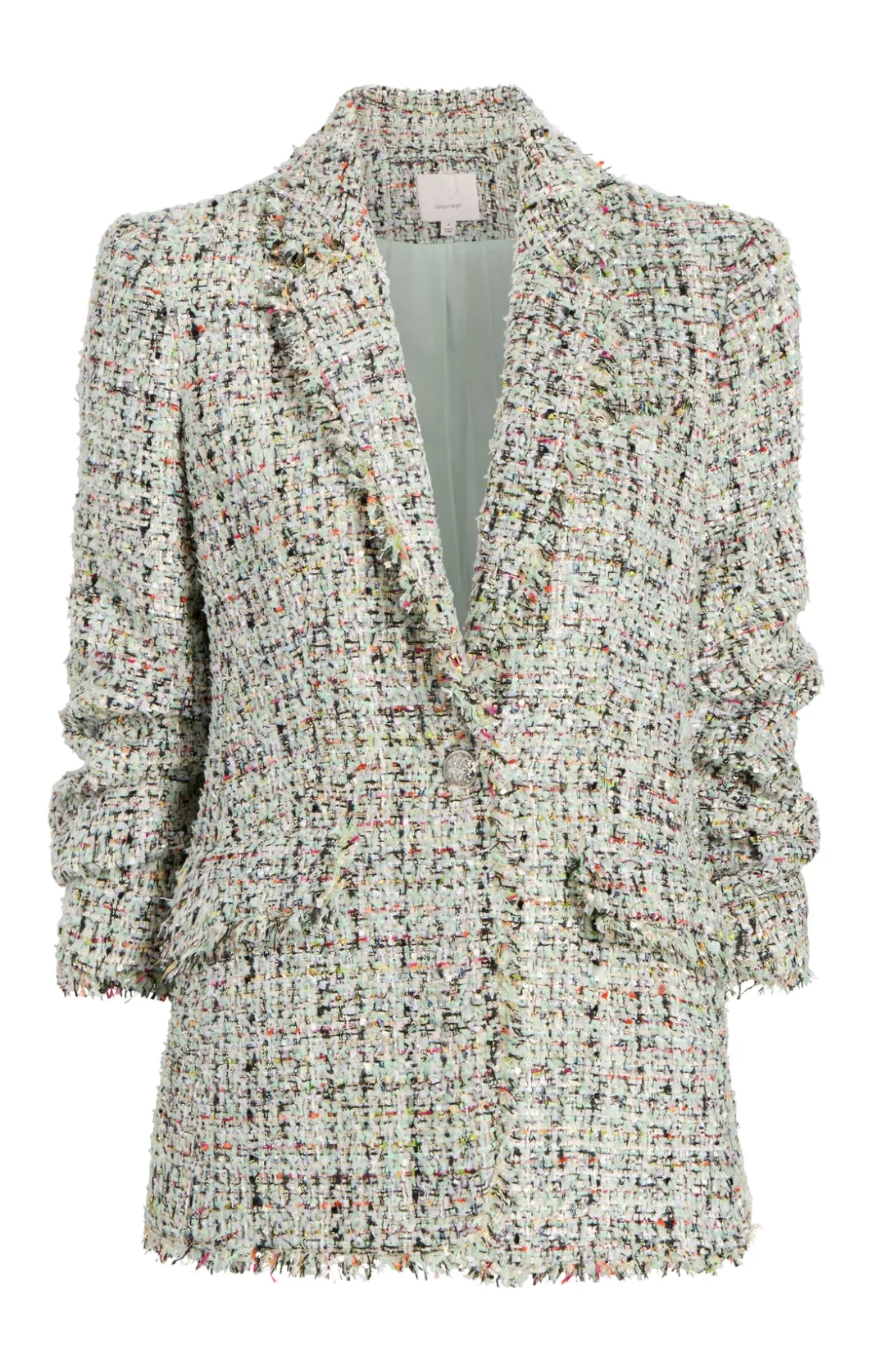 Blazers<Cinq à Sept Anya Boucle Khloe Blazer PatinaMulti