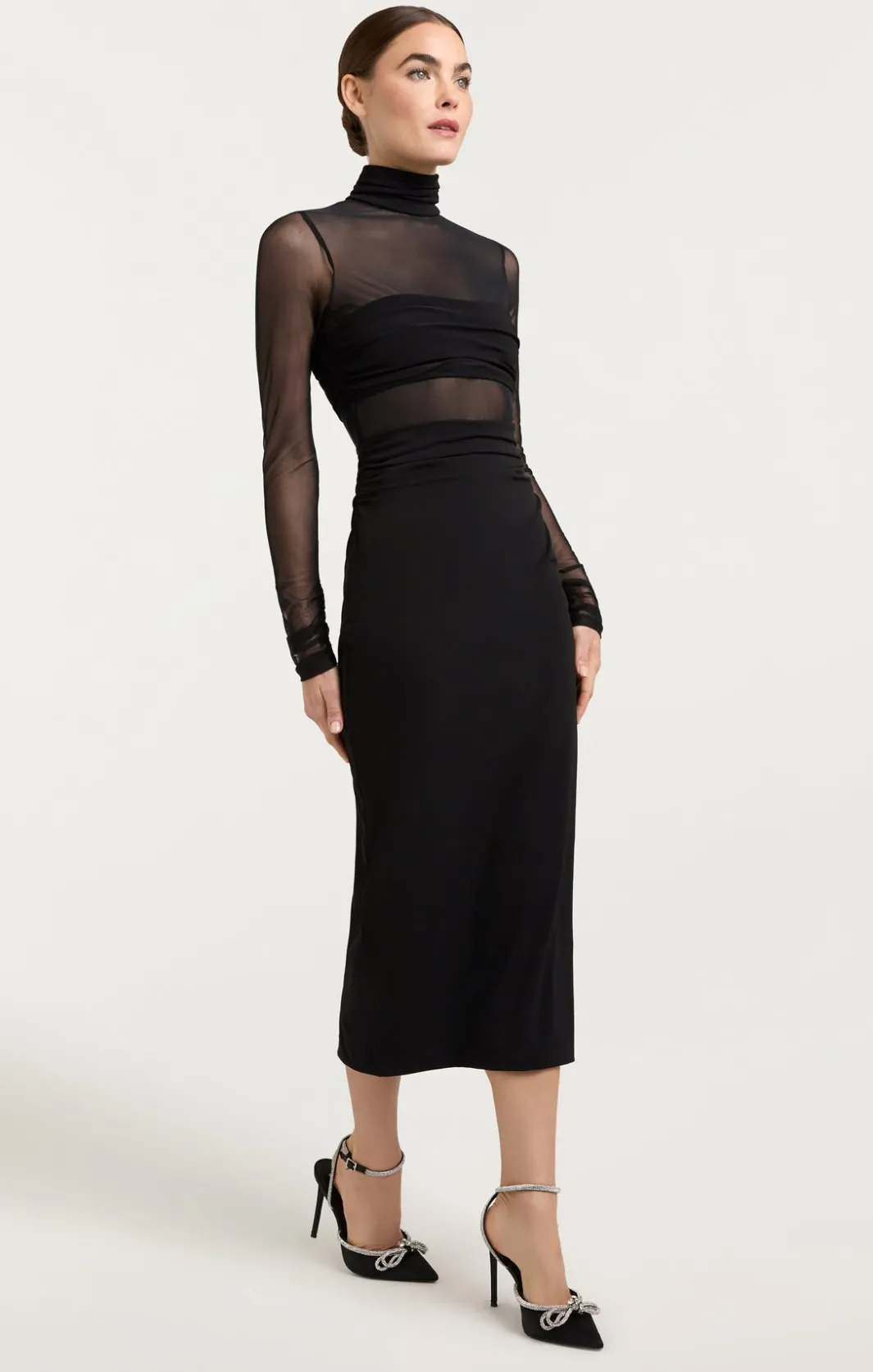 Midi<Cinq à Sept Ariana Dress Black