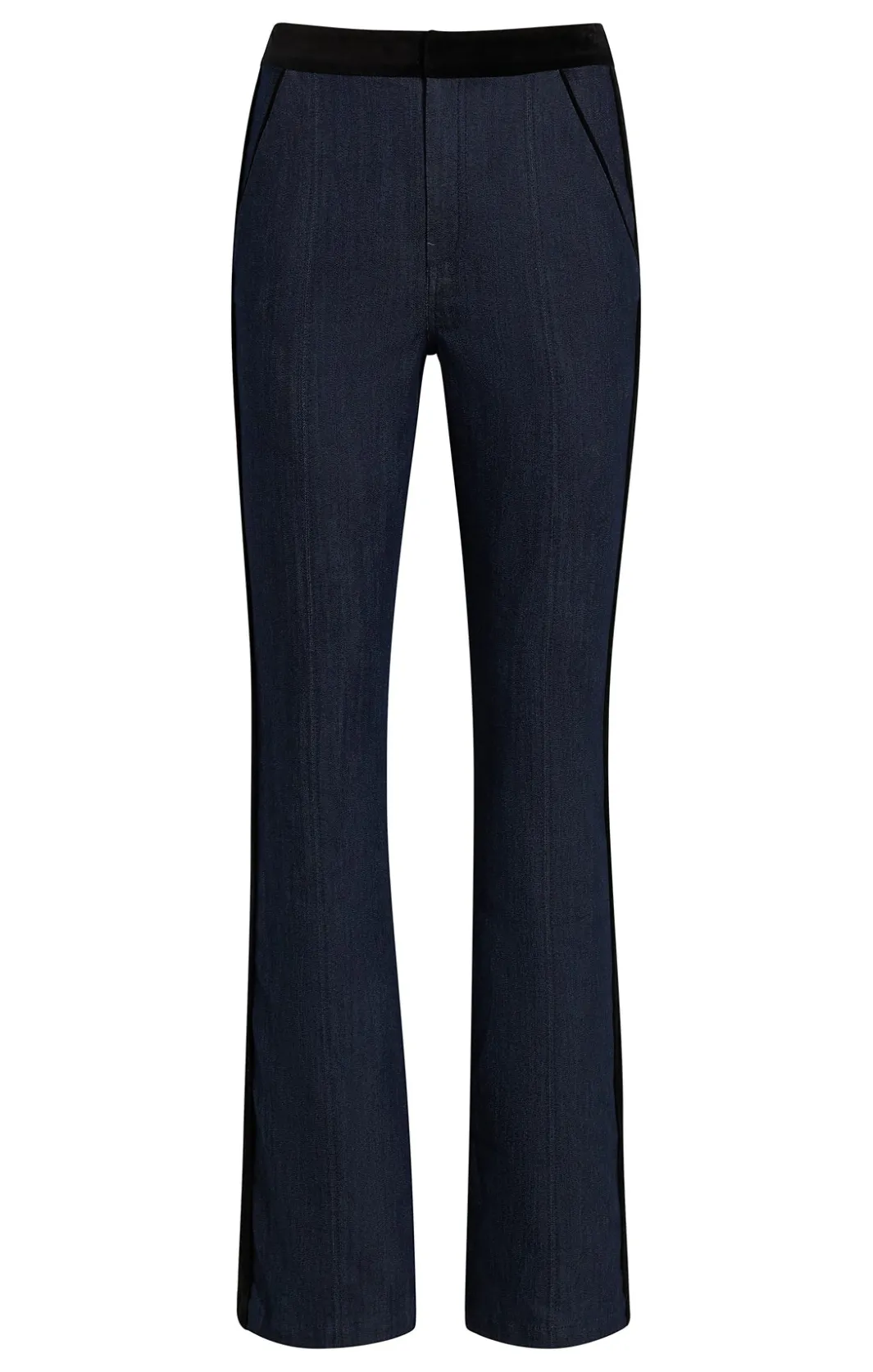 Pants | Denim<Cinq à Sept Ariane Pant Indigo/black