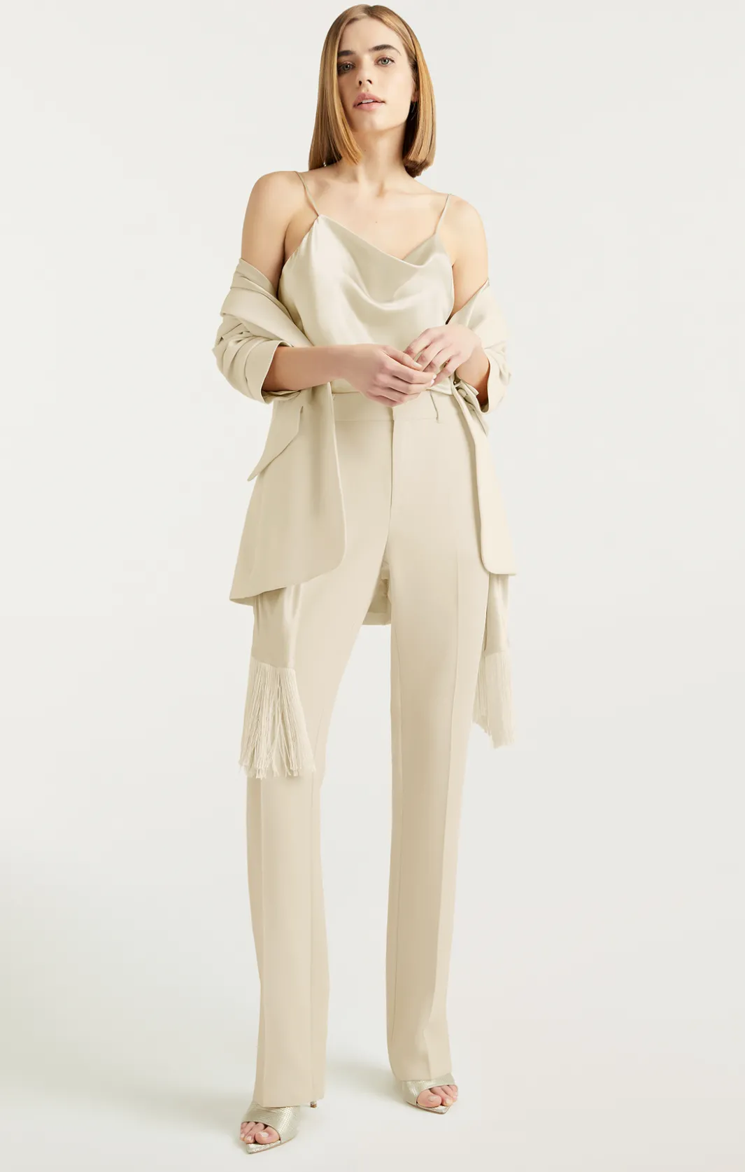 Jackets<Cinq à Sept Ashlee Blazer Dune