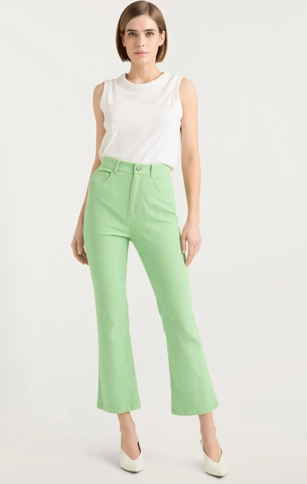 Pants | Denim<Cinq à Sept Aubrey Pant LushMeadow/skylight