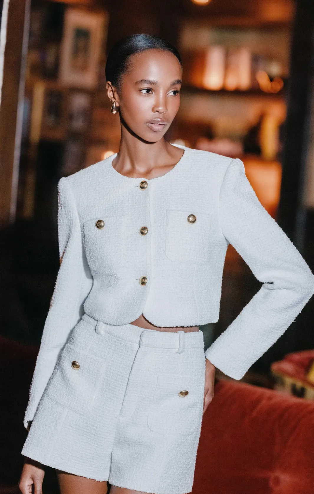 Jackets<Cinq à Sept Auden Jacket White