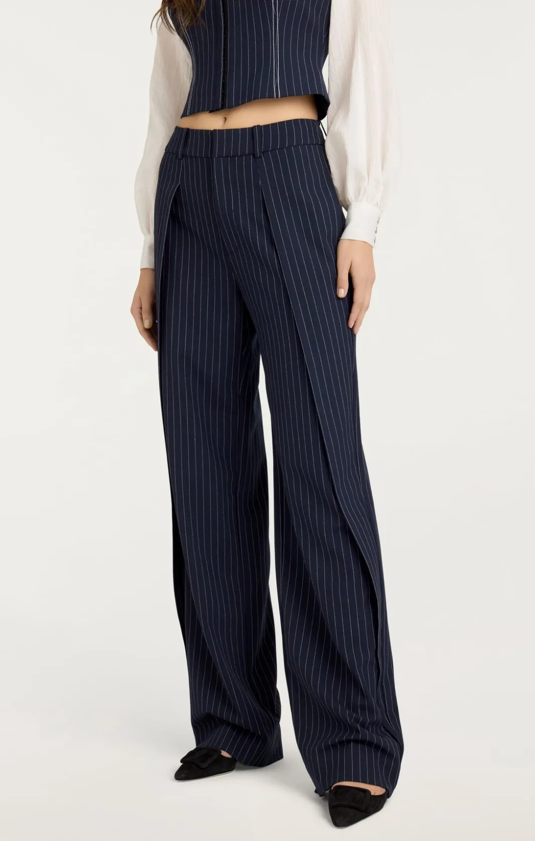 Pants<Cinq à Sept Becca Pant Navy/Ivory