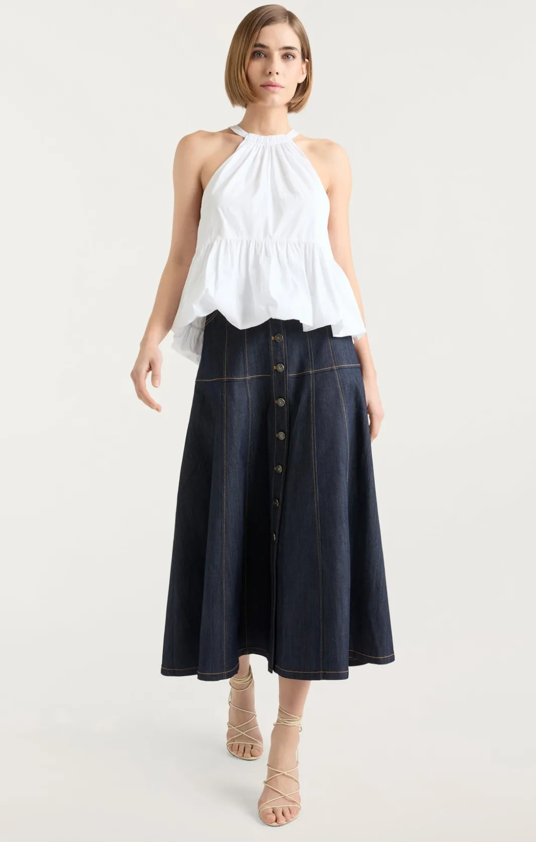 Tank Tops & Camisoles<Cinq à Sept Beth Top White