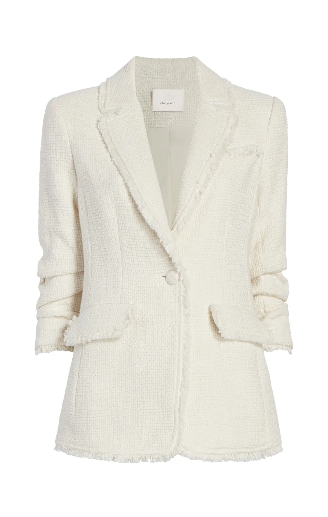 Blazers<Cinq à Sept Boucle Khloe Blazer Gardenia