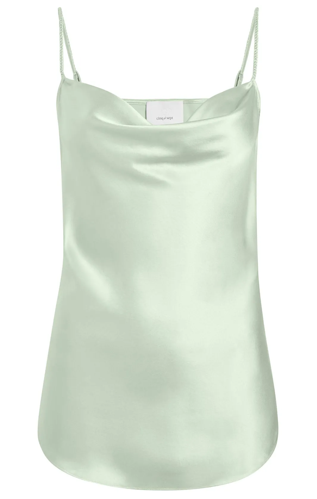Tank Tops & Camisoles<Cinq à Sept Braided Marta Cami Celadon