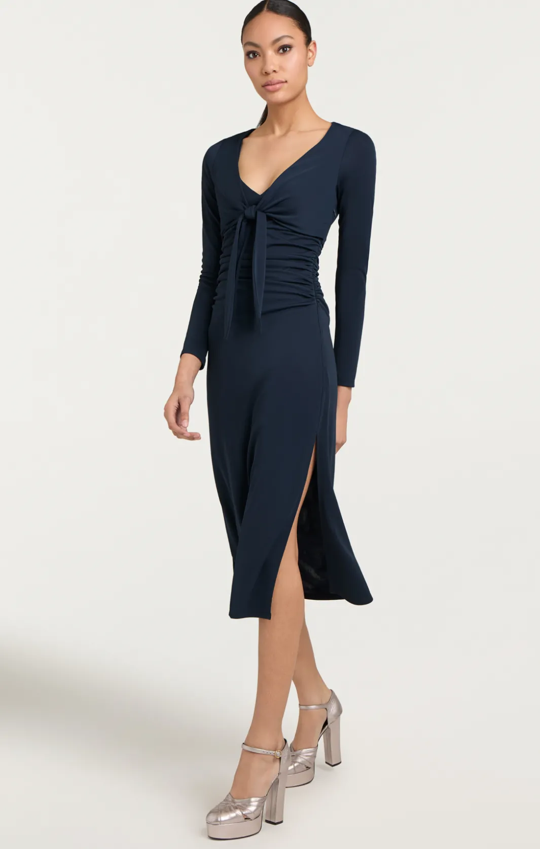 Midi<Cinq à Sept Brenna Dress PeacockBlue