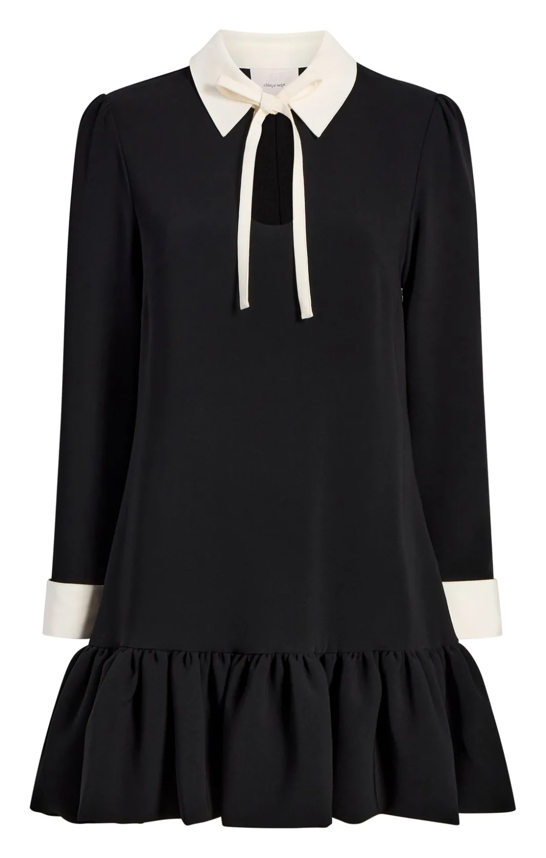 Mini<Cinq à Sept Cala Dress Black/Ivory