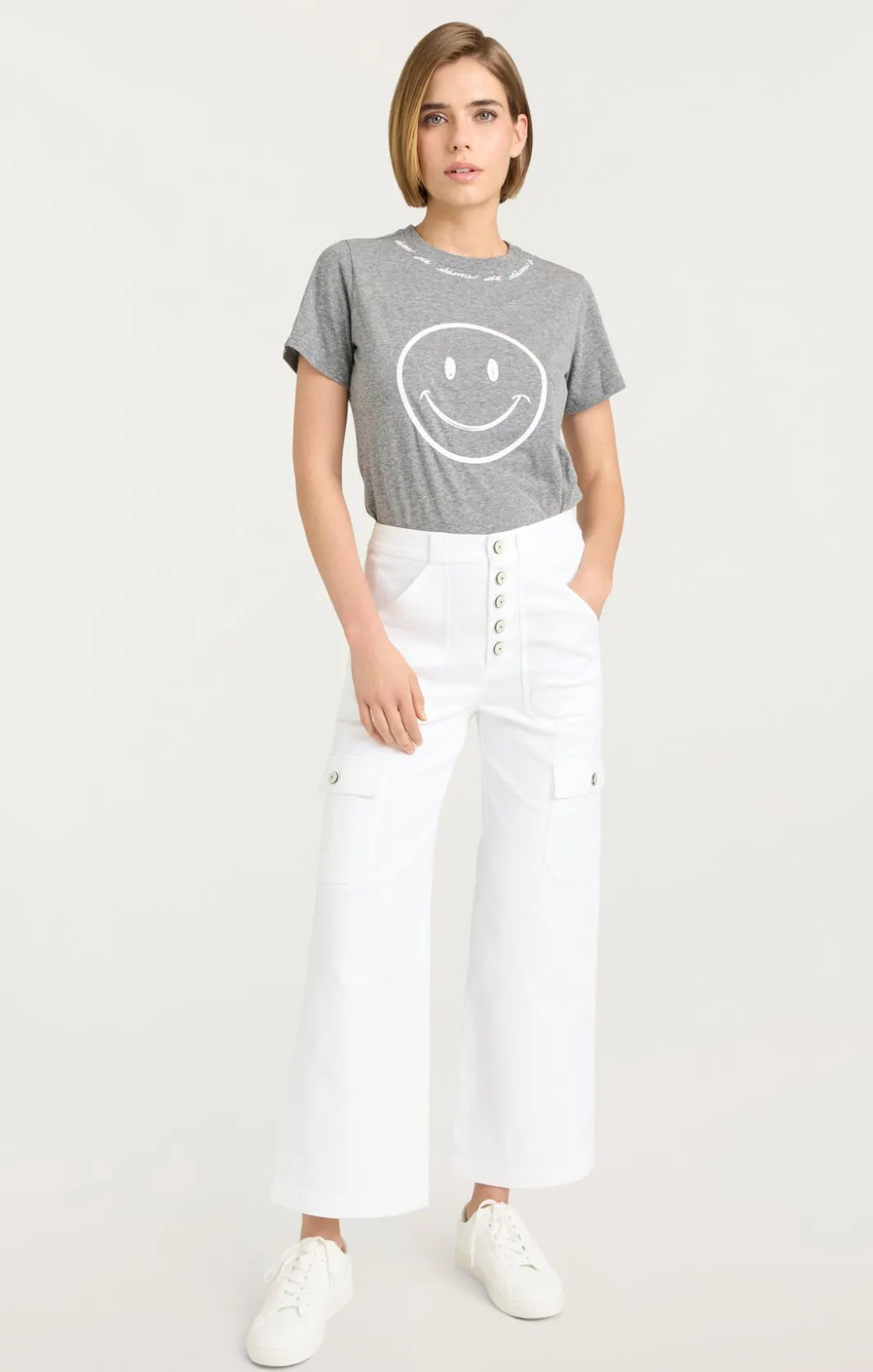 Pants | Denim<Cinq à Sept Cargo Benji Pant White