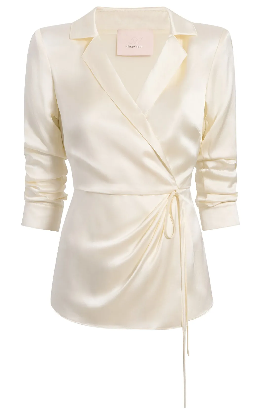 Long Sleeve Tops<Cinq à Sept Carter Top Ivory