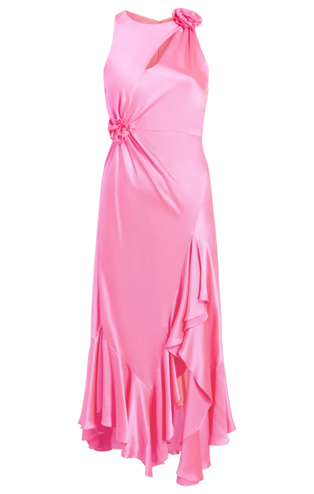 Midi | Cocktail & Evening<Cinq à Sept Cates Dress ElectricPink
