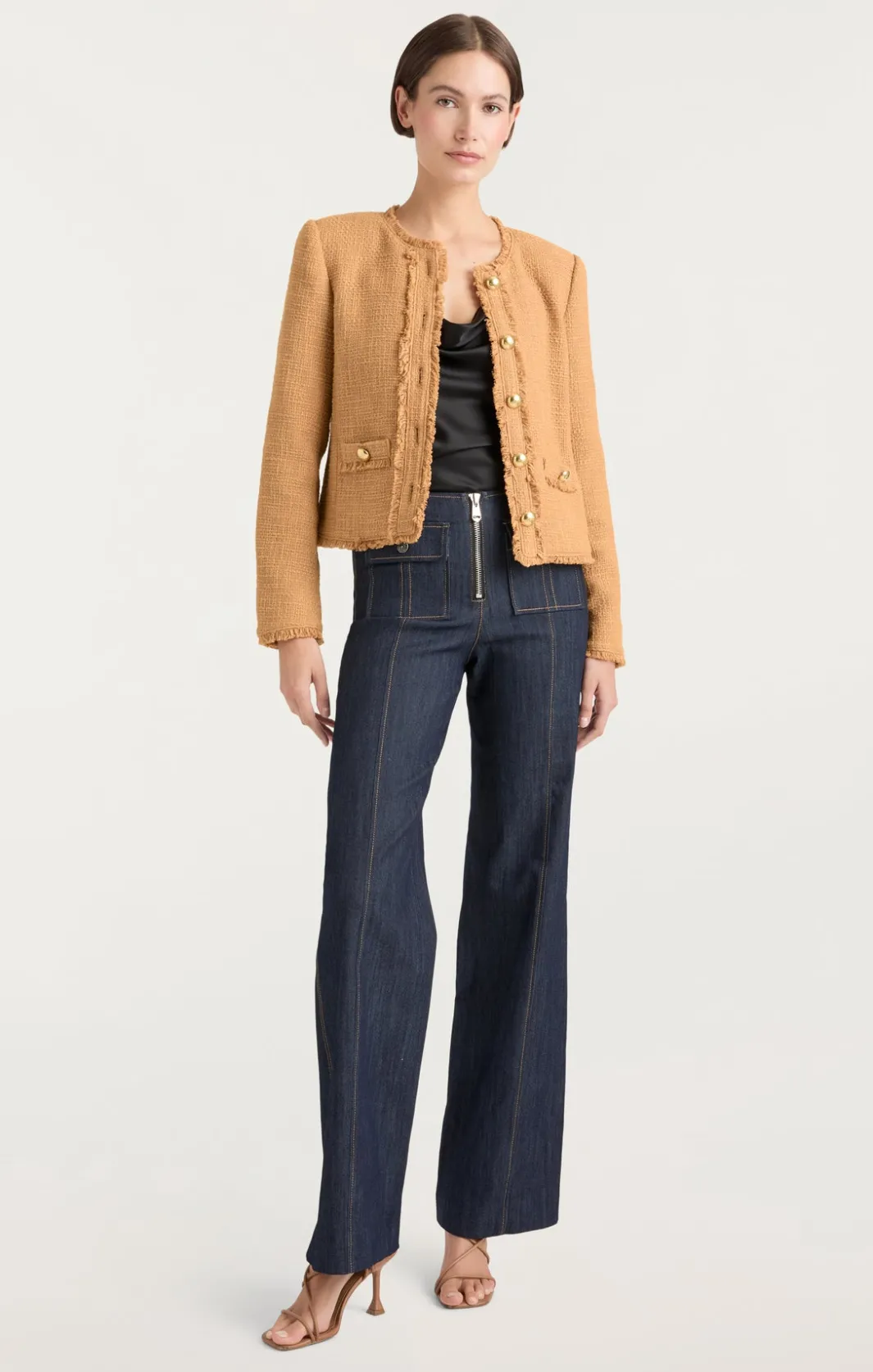 Jackets<Cinq à Sept Christie Jacket Sahara