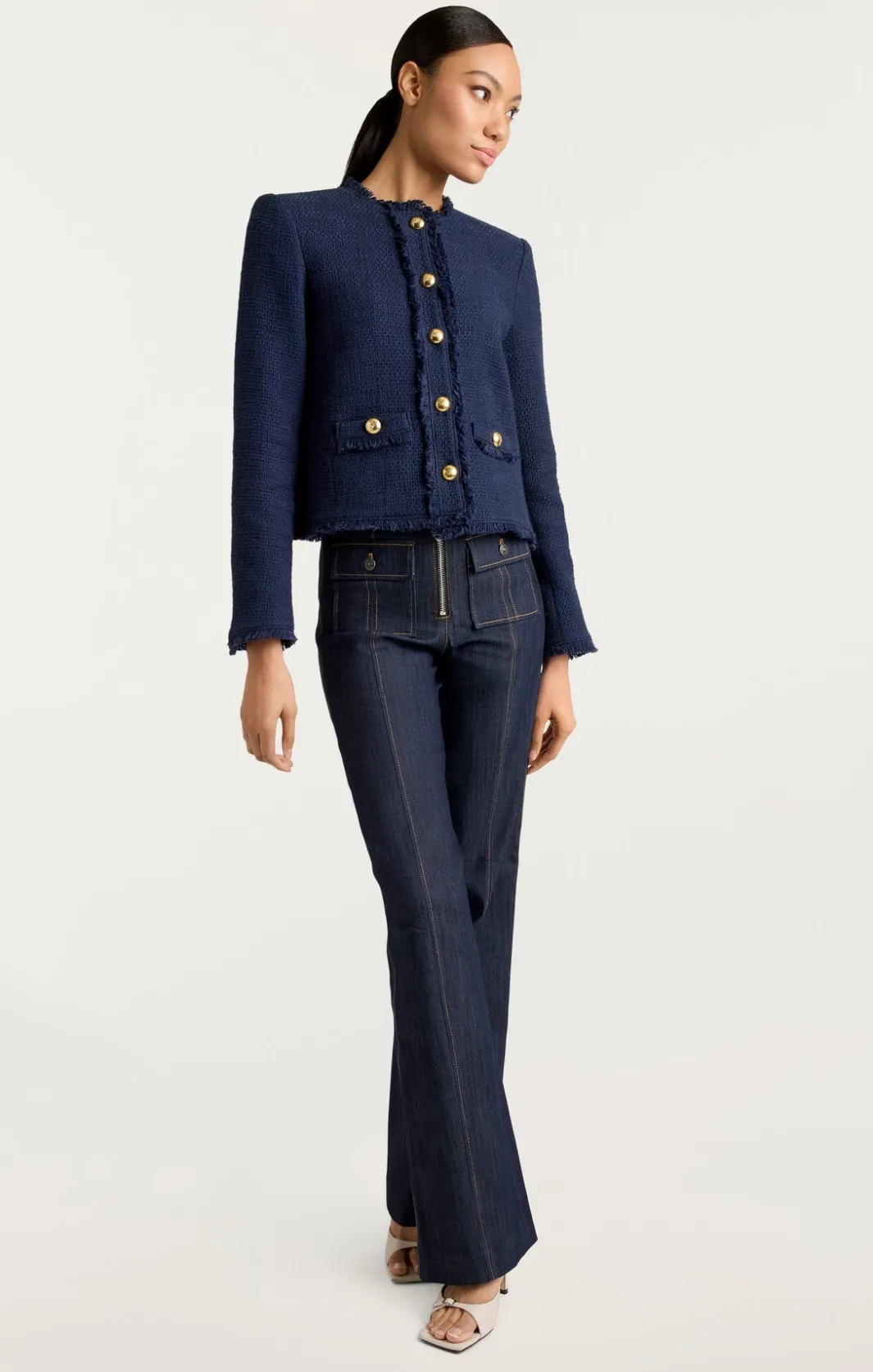 Jackets<Cinq à Sept Christie Jacket Navy
