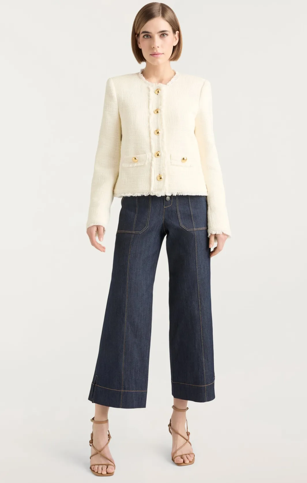 Jackets<Cinq à Sept Christie Jacket Gardenia