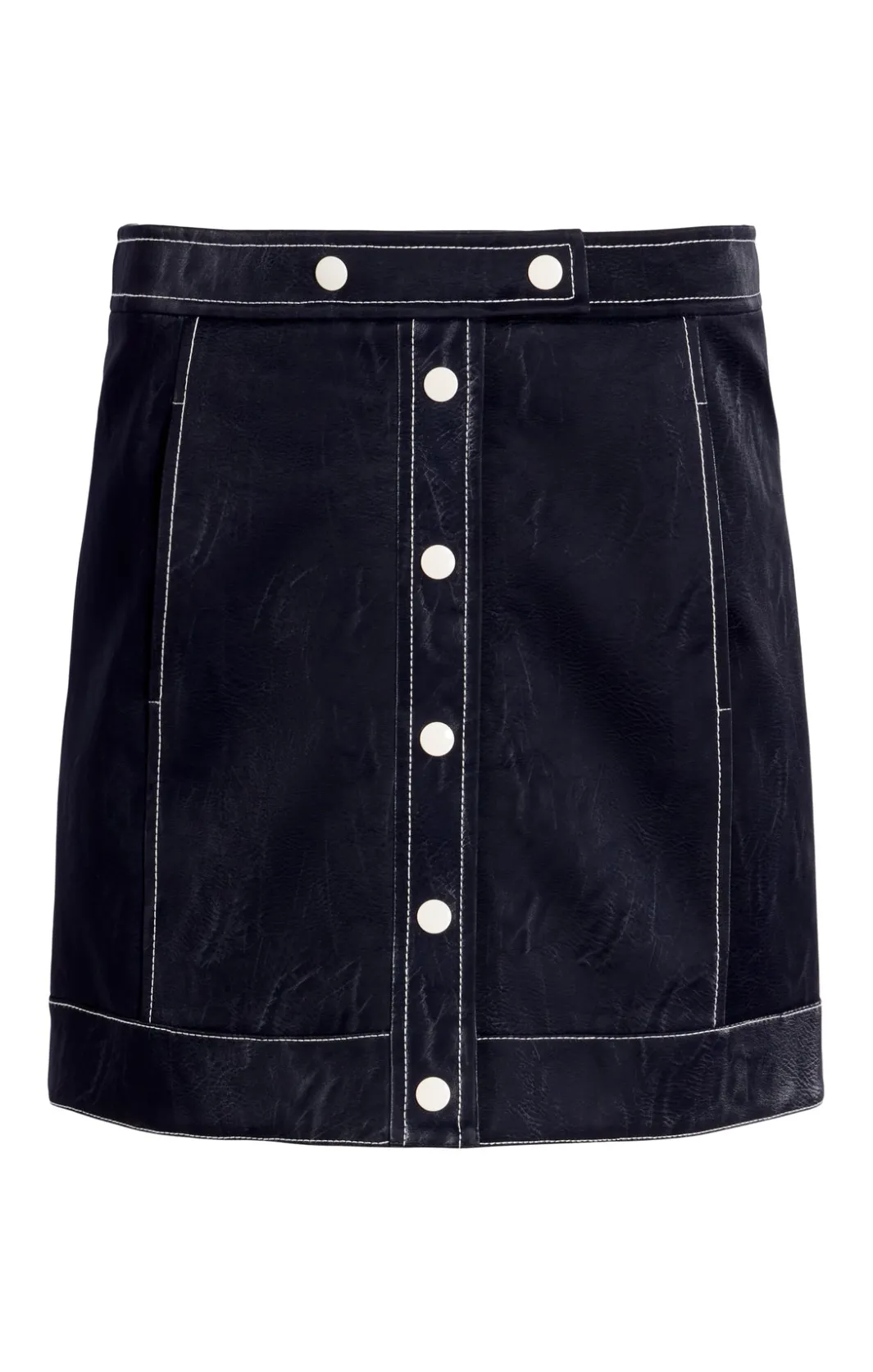 Skirts<Cinq à Sept Ciara Skirt Navy/White