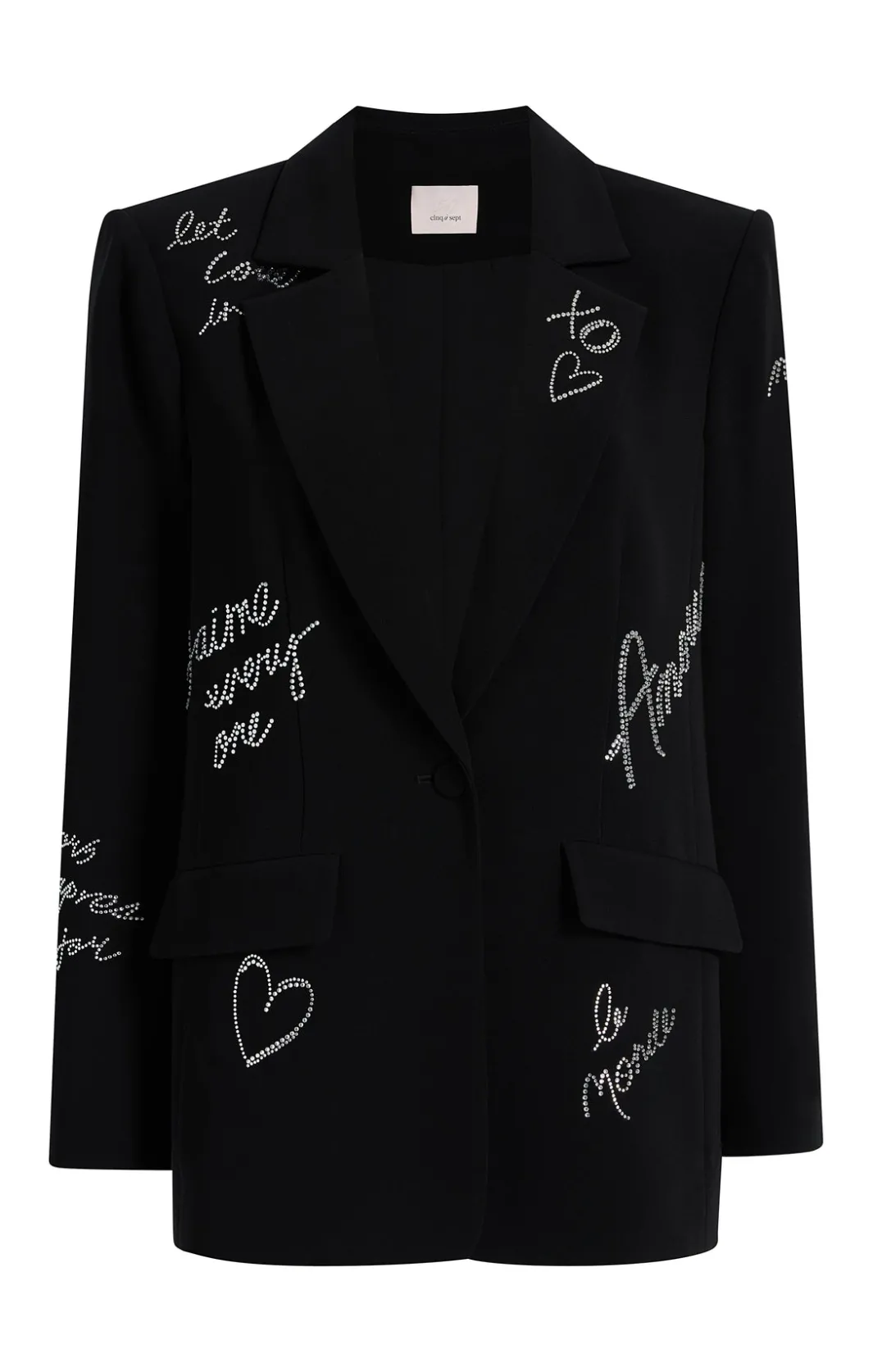 Jackets<Cinq à Sept Cindie Blazer Black