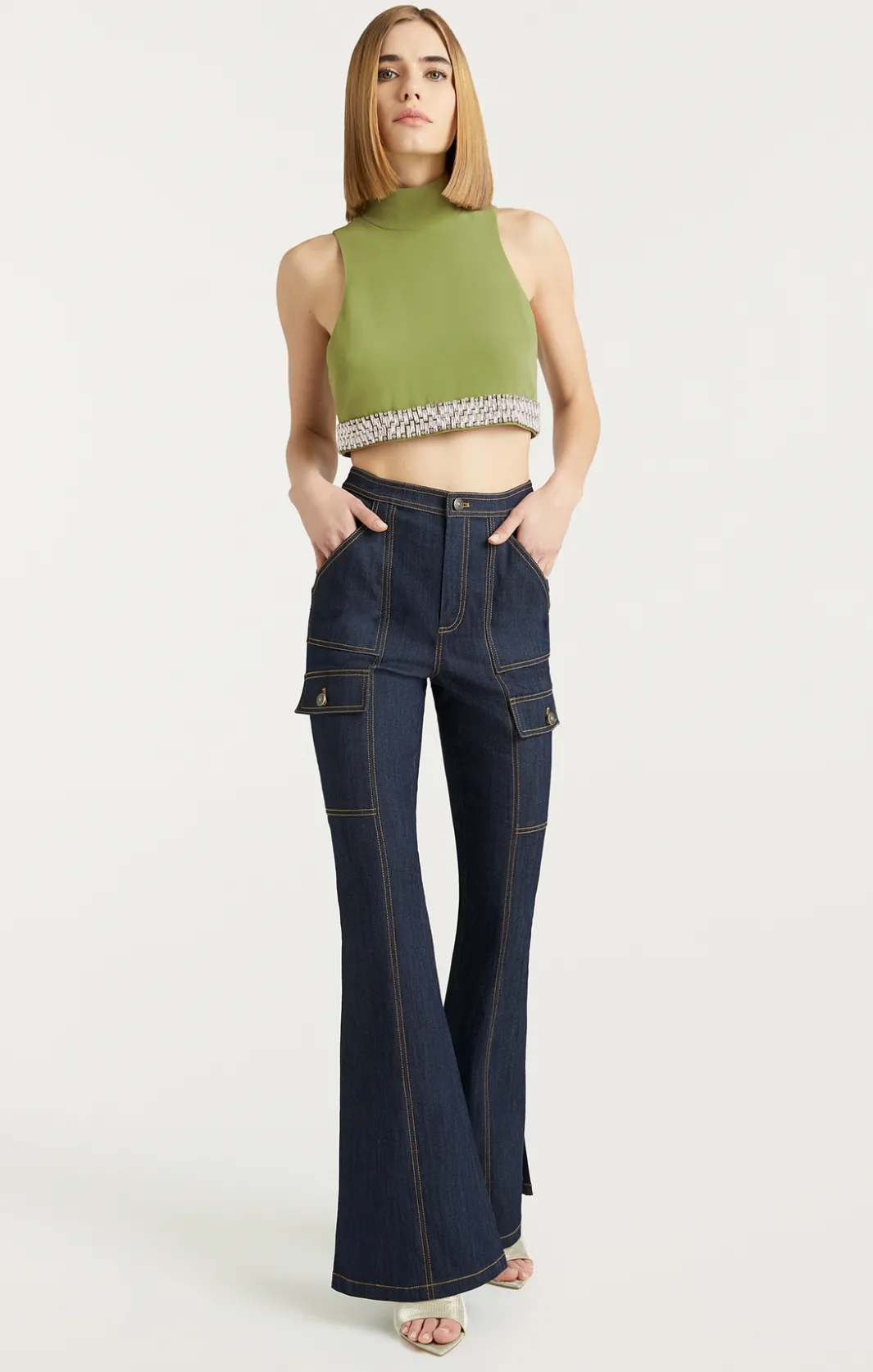 Tank Tops & Camisoles<Cinq à Sept Collins Top Moss