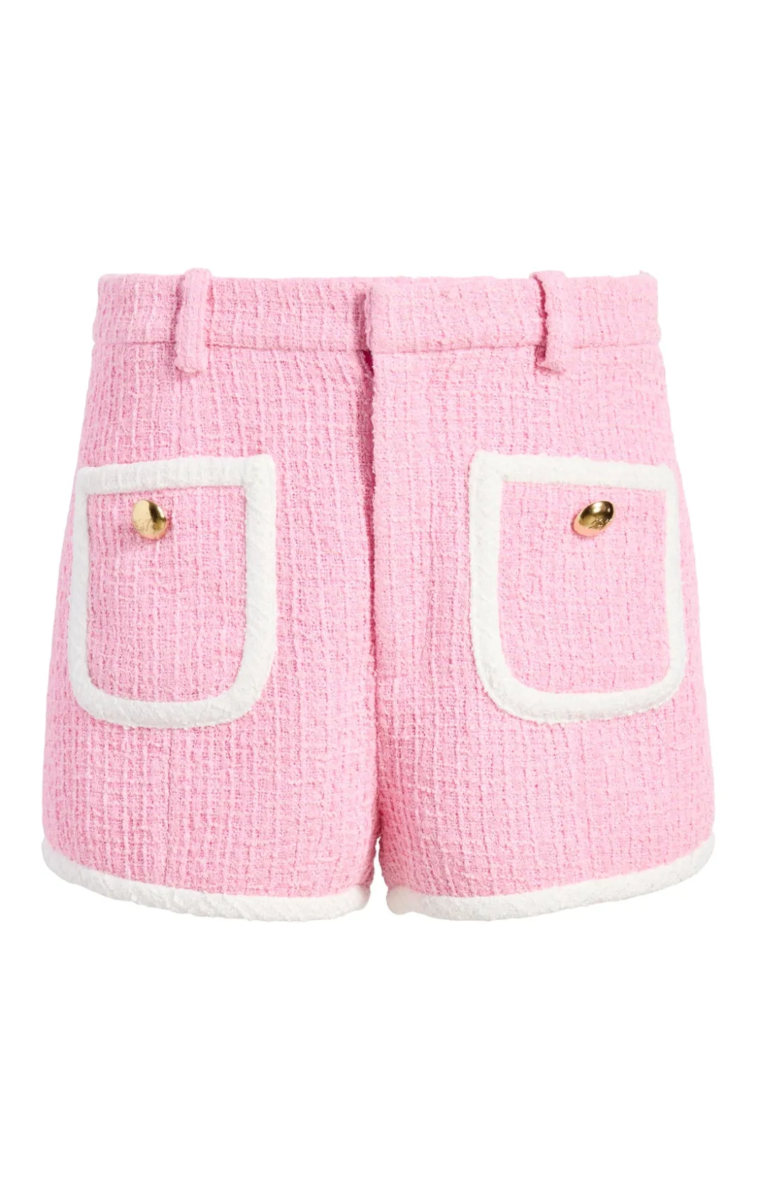 Shorts<Cinq à Sept Contrast Auden Short Flamingo/White