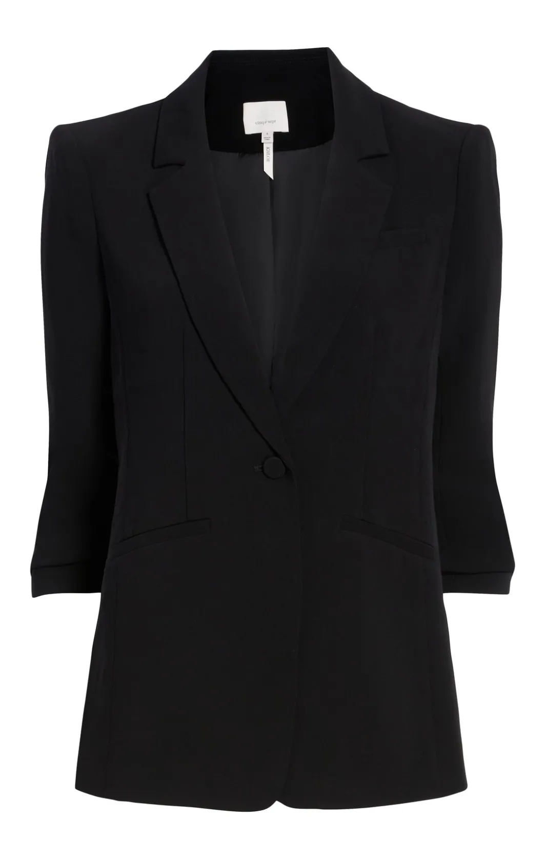 Blazers<Cinq à Sept Crepe Khloe Blazer Navy