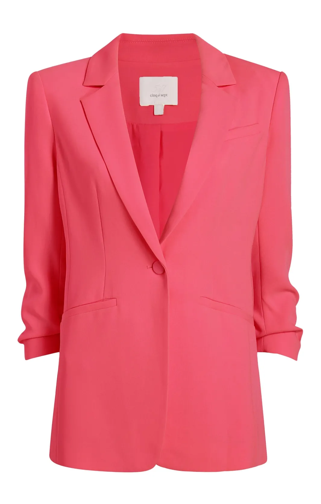 Blazers<Cinq à Sept Crepe Khloe Blazer BerryFizz