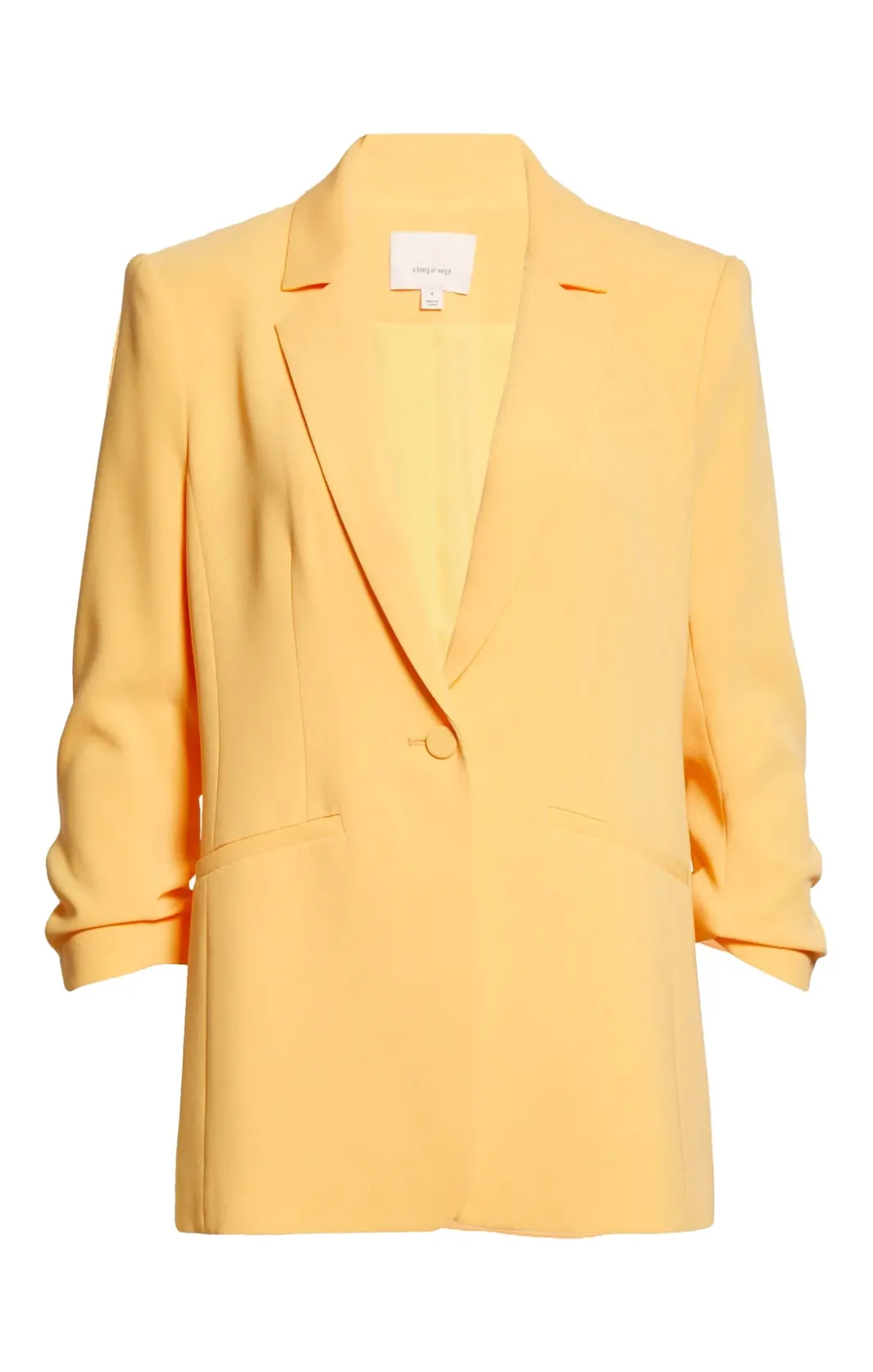 Blazers | Jackets<Cinq à Sept Crepe Khloe Blazer Sunset