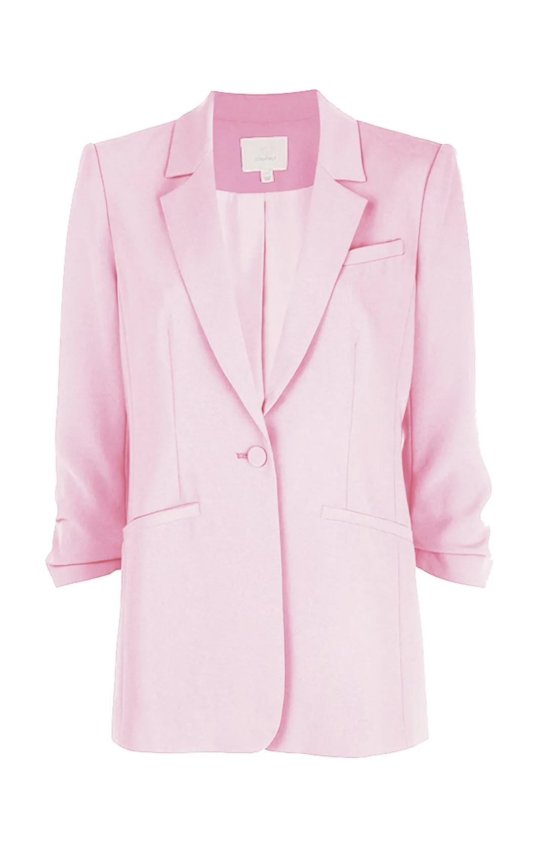 Jackets<Cinq à Sept Crepe Khloe Blazer WarmMauve