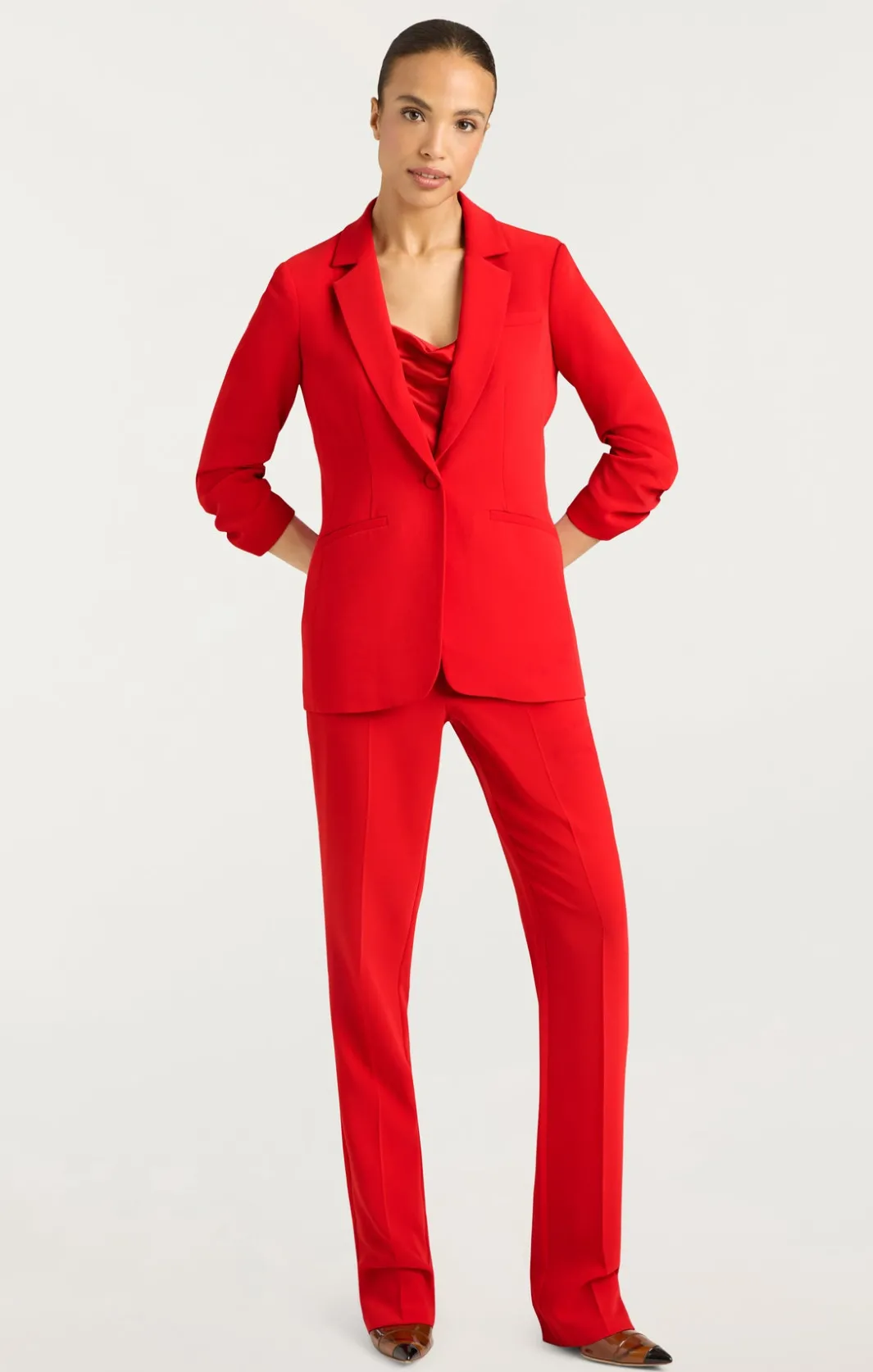 Blazers<Cinq à Sept Crepe Khloe Blazer CandyApple