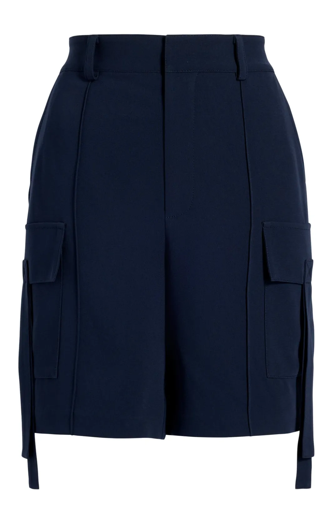 Shorts<Cinq à Sept Crepe Odilia Short Navy