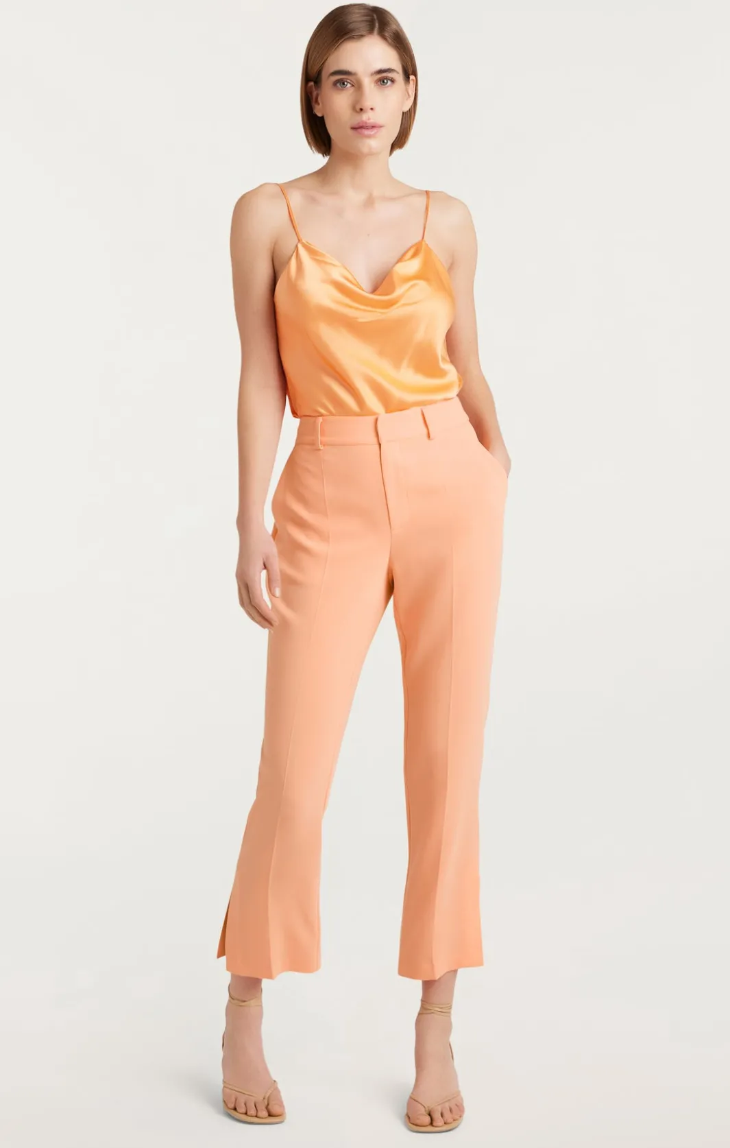 Pants<Cinq à Sept Cropped Kerry Pant Marmalade