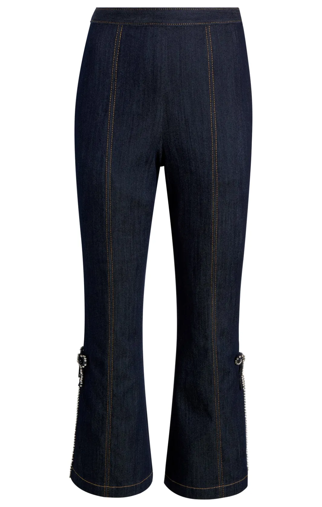 Pants<Cinq à Sept Crystal Bow Ayleen Pant Indigo