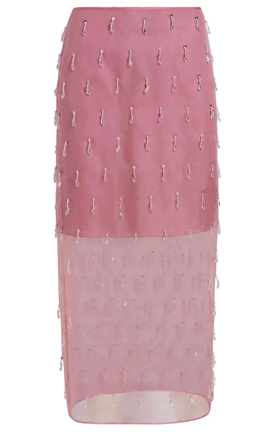 Skirts<Cinq à Sept Crystal Teardrop Marta Skirt FadedViolet