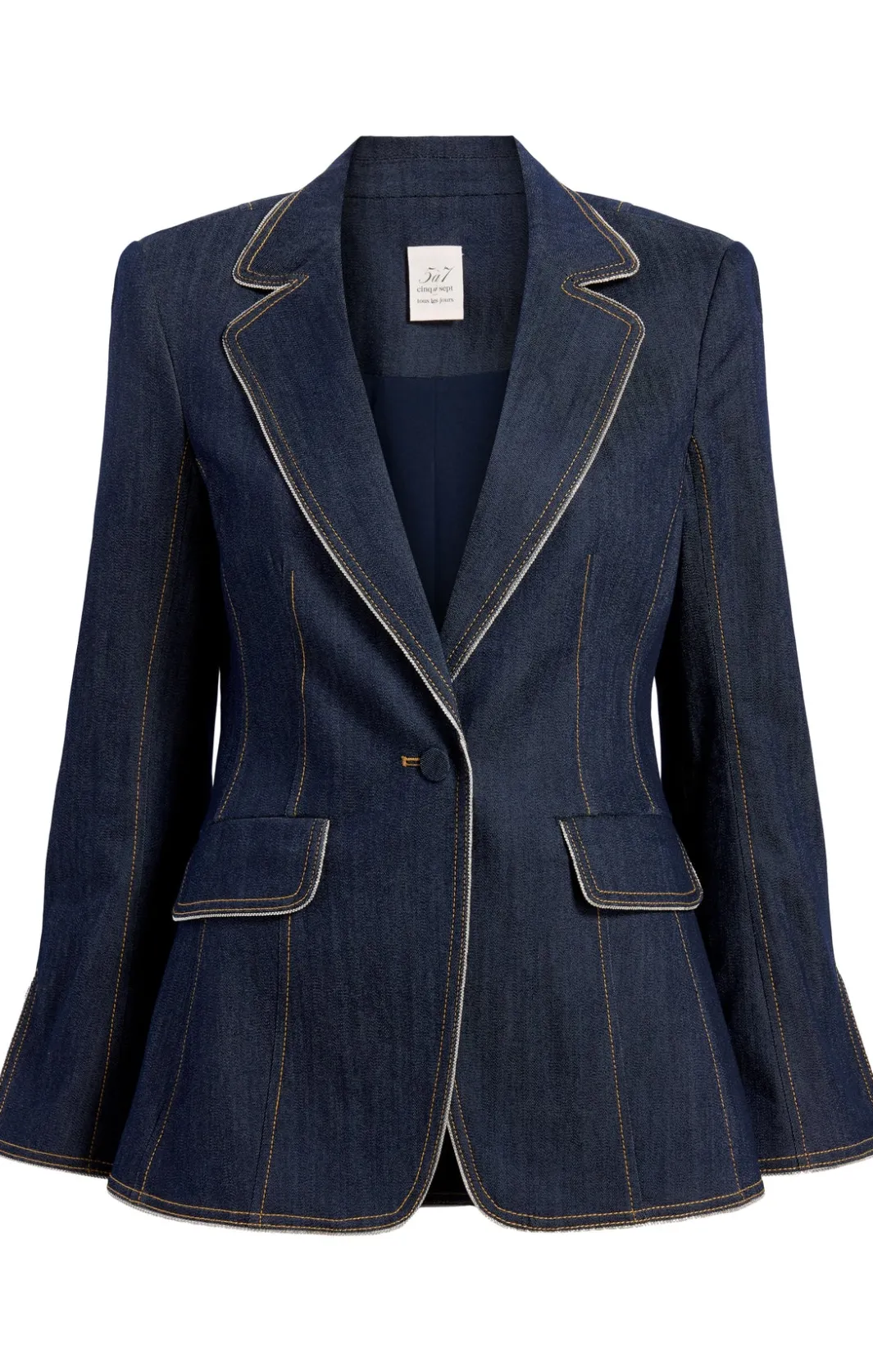 Blazers | Denim<Cinq à Sept Danicka Blazer Indigo