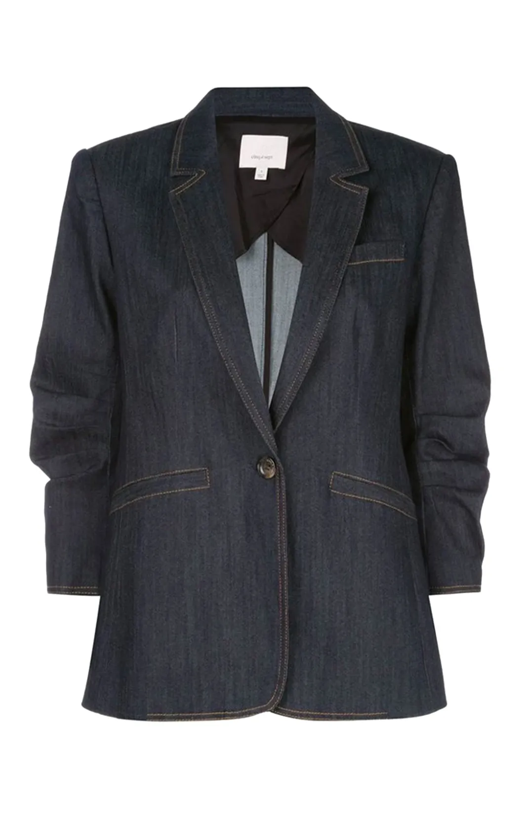 Denim | Blazers<Cinq à Sept Denim Khloe Blazer Indigo