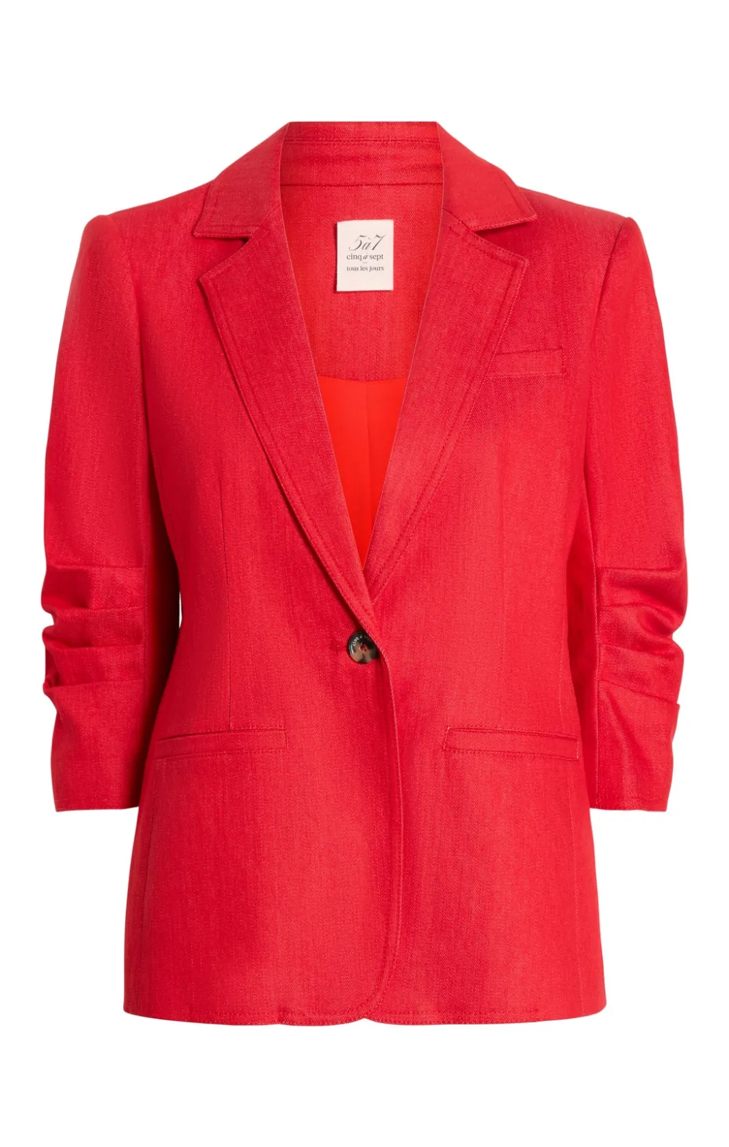 Denim<Cinq à Sept Denim Khloe Blazer DeepTangelo