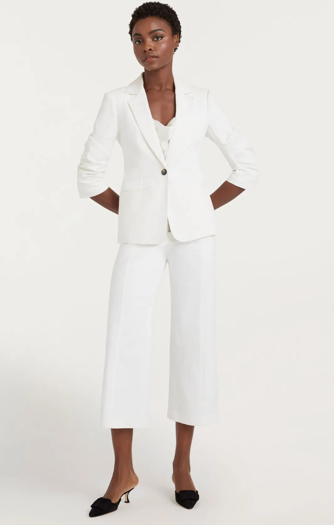 Blazers | Denim<Cinq à Sept Denim Khloe Blazer White