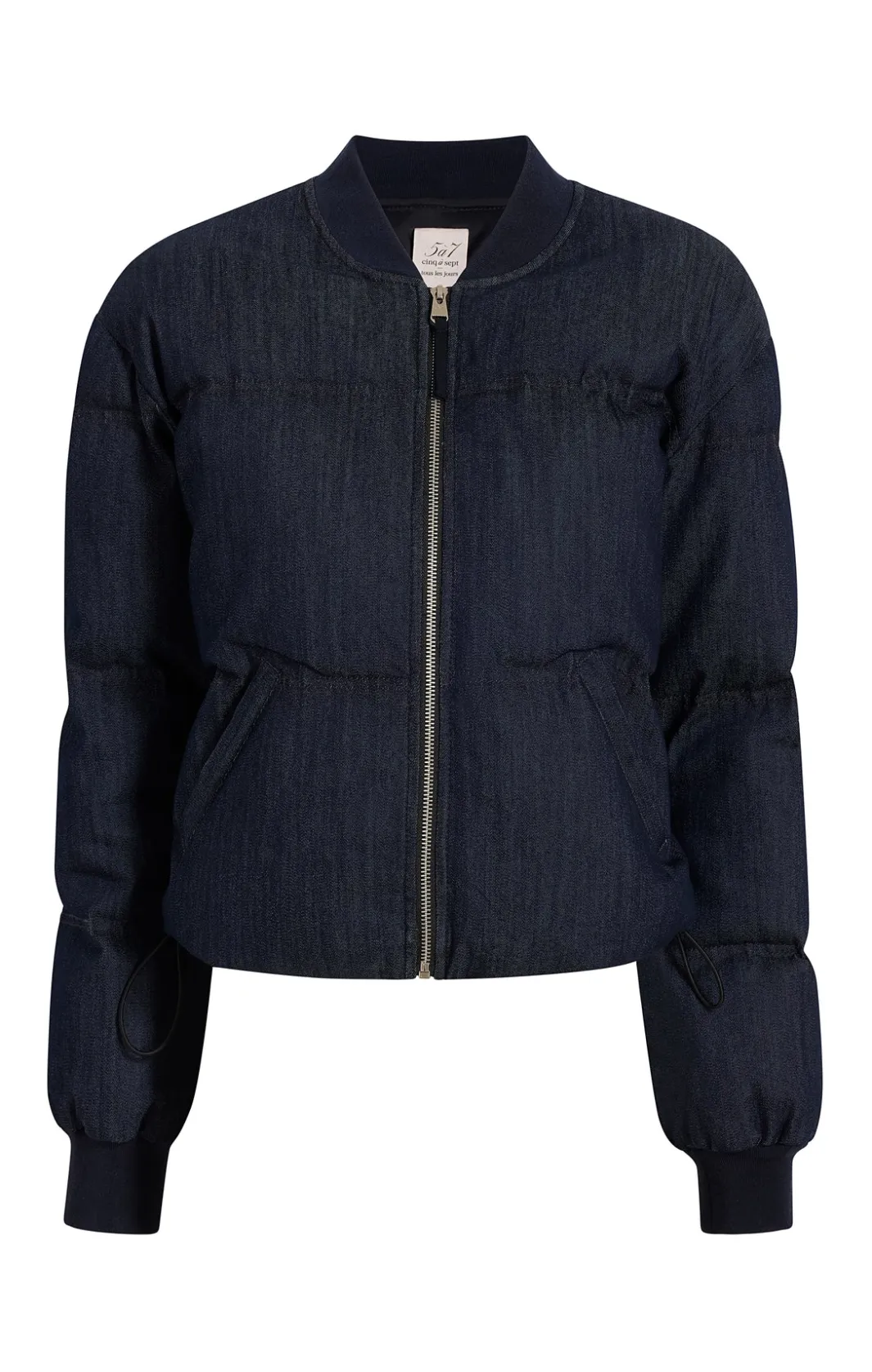 Jackets | Denim<Cinq à Sept Denim Maris Puffer Indigo