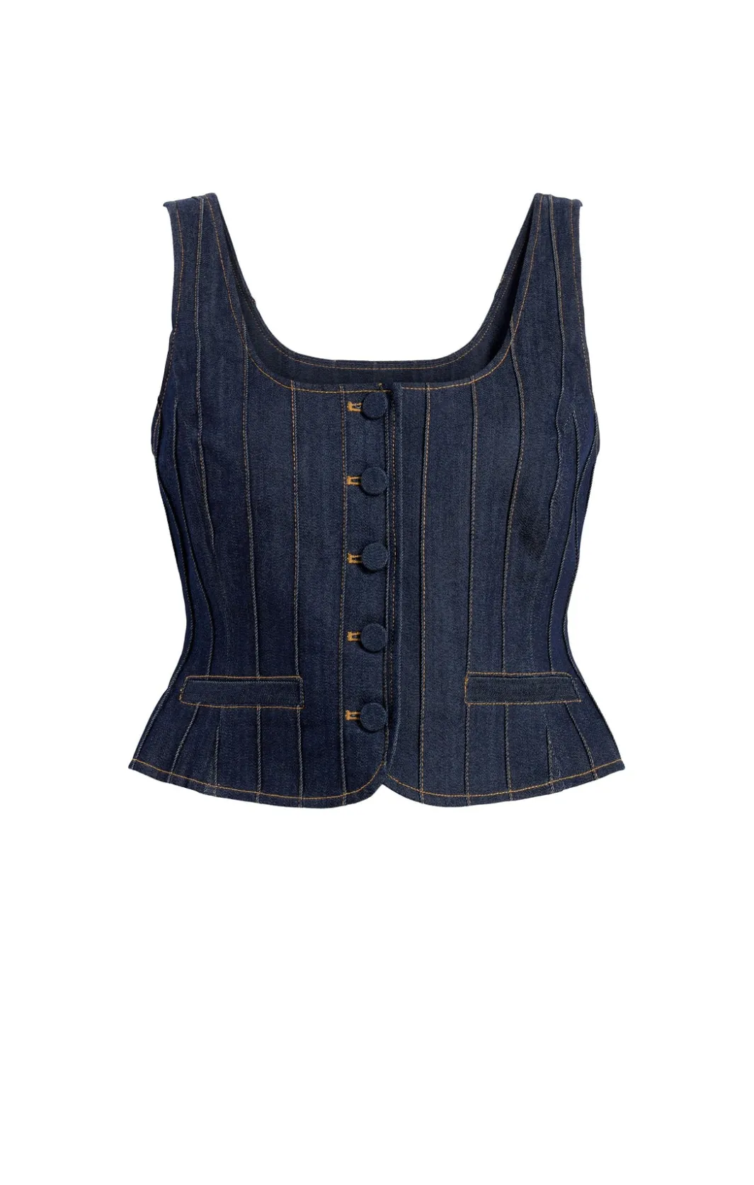 Tank Tops & Camisoles<Cinq à Sept Denim Rowena Top Indigo