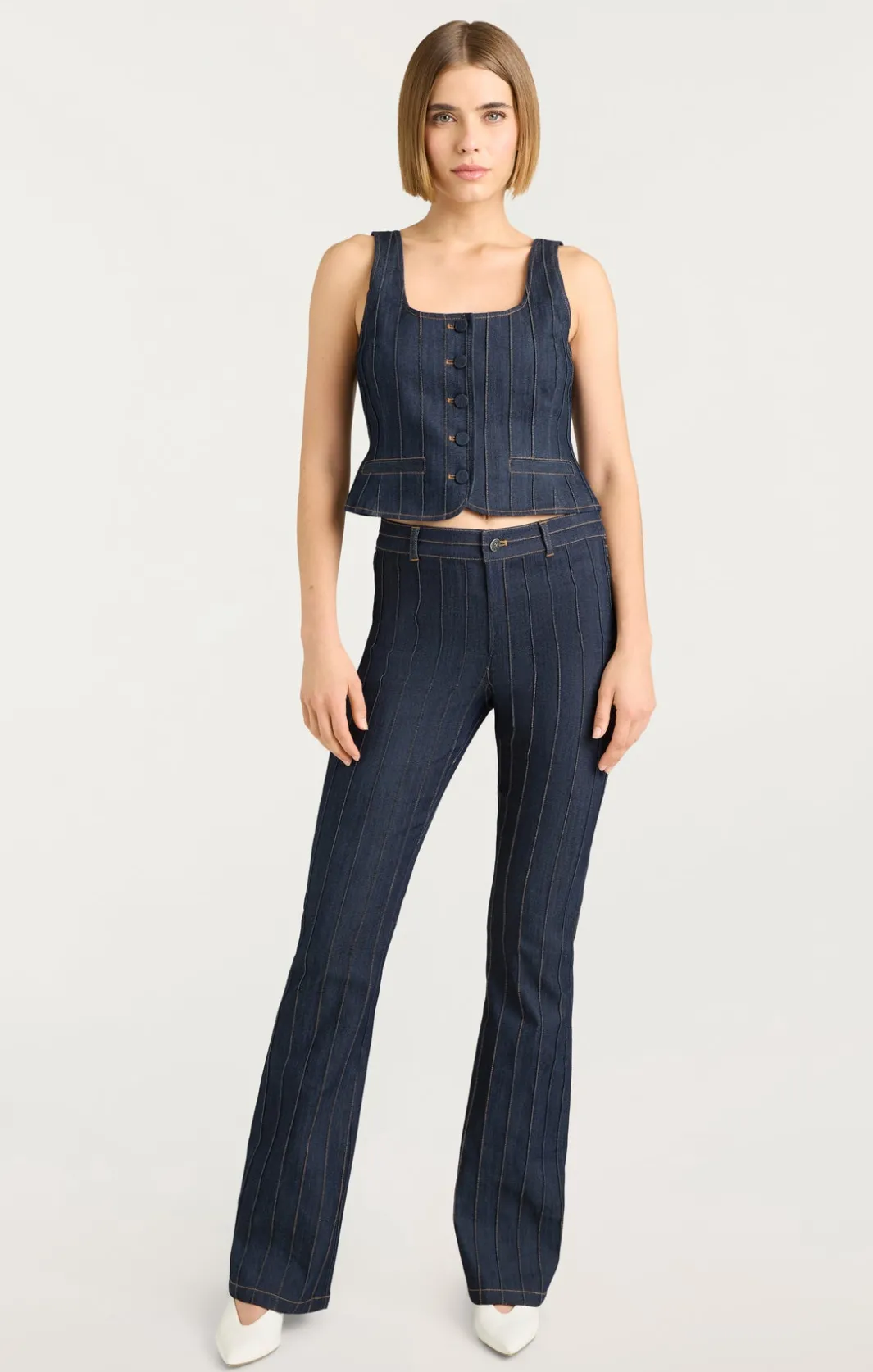Tank Tops & Camisoles<Cinq à Sept Denim Rowena Top Indigo