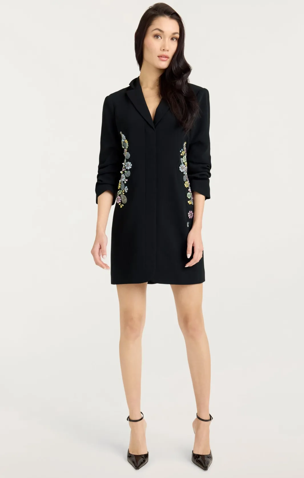 Mini<Cinq à Sept Diamond Daisies Joel Dress Black/Multi