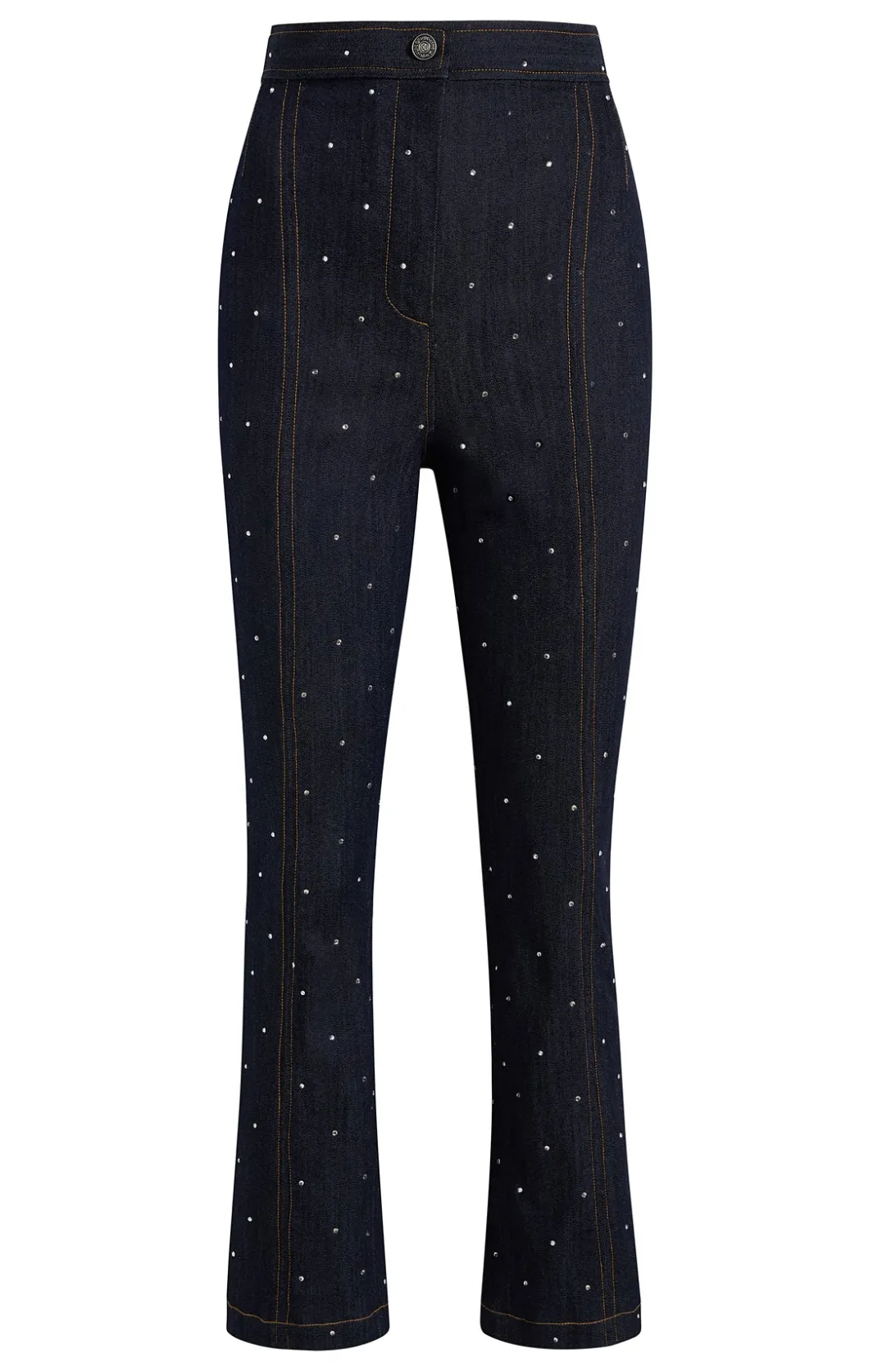 Pants | Denim<Cinq à Sept Ditsy Rhinestone Ora Pant Indigo