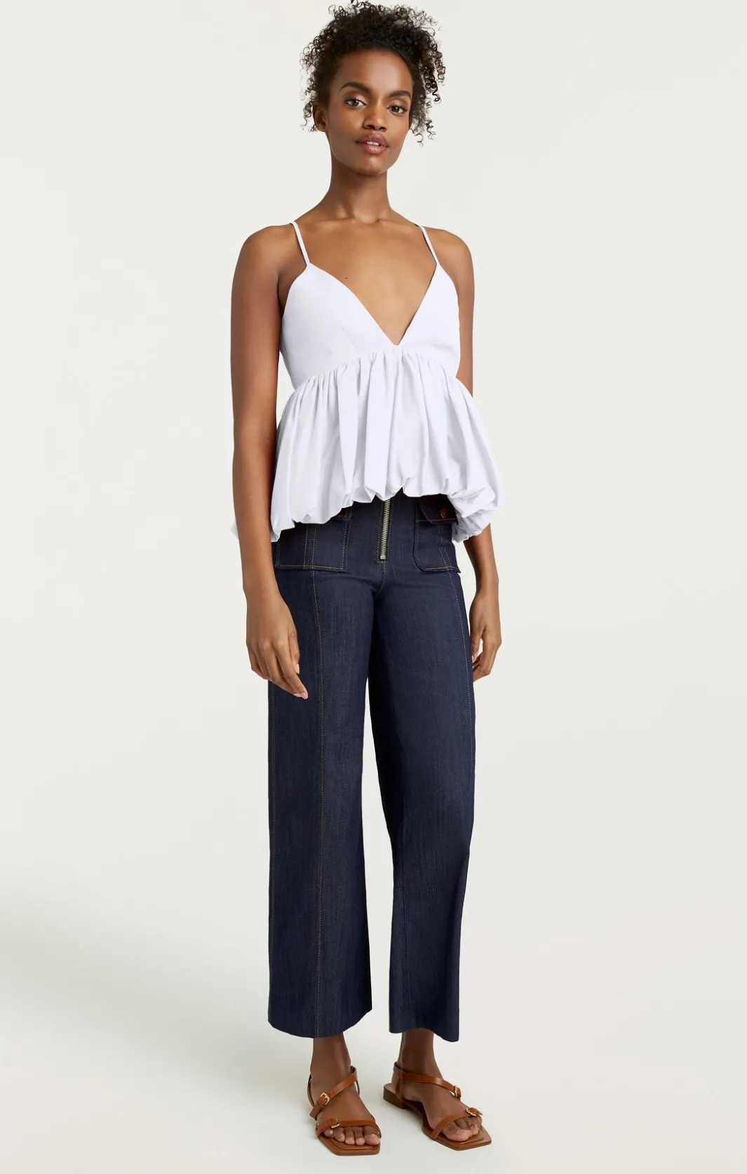 Tank Tops & Camisoles<Cinq à Sept Effie Top White