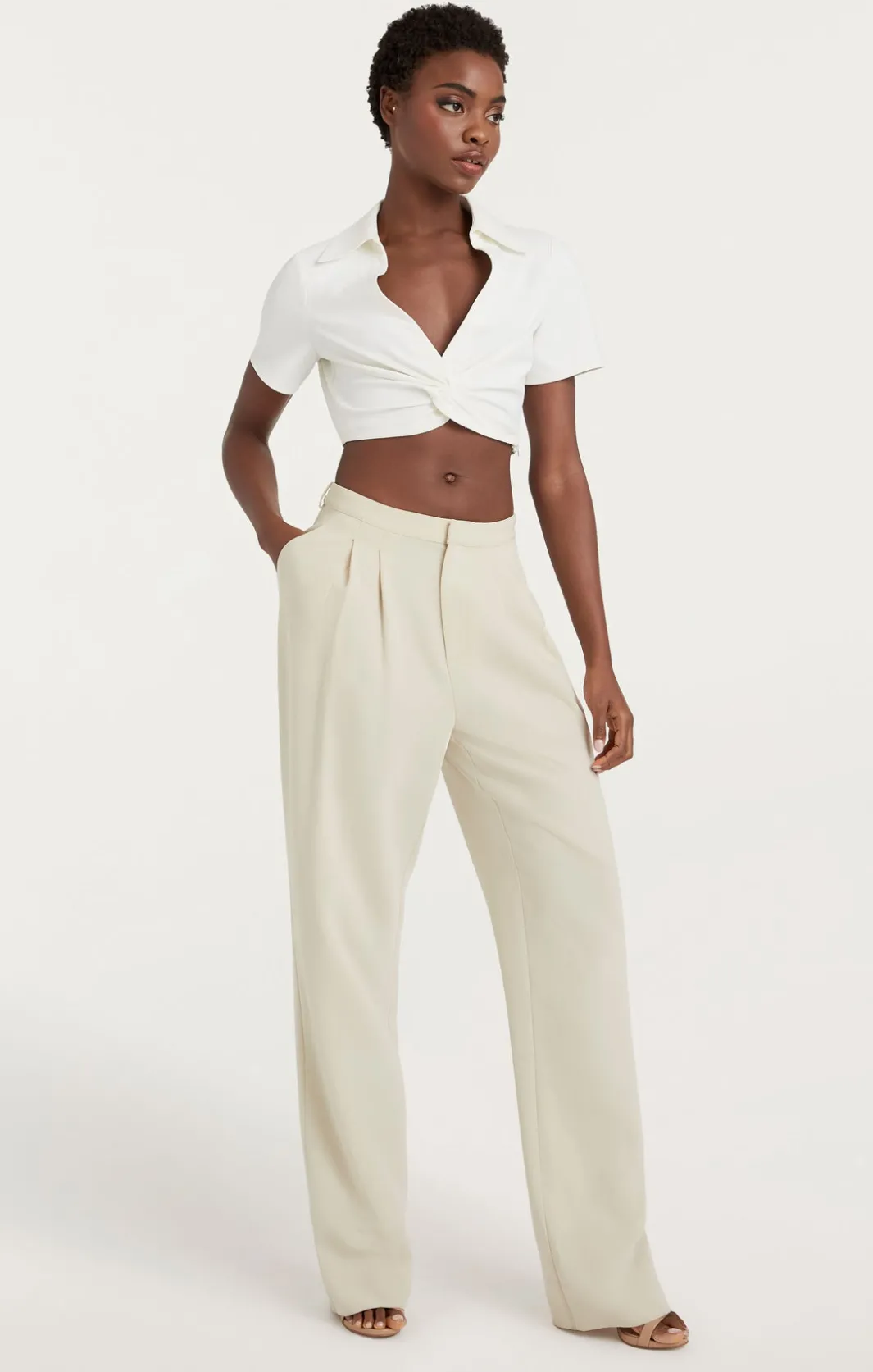 Pants<Cinq à Sept Elisabeth Pant Plaster