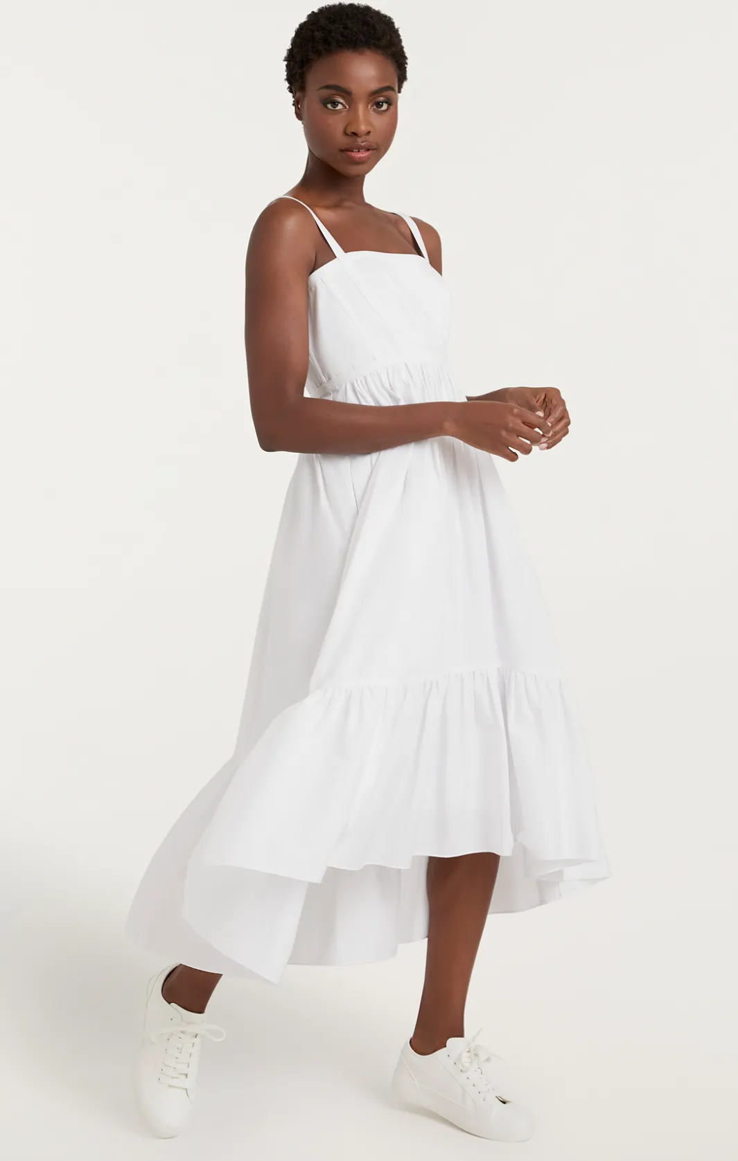 Midi<Cinq à Sept Elsie Dress White